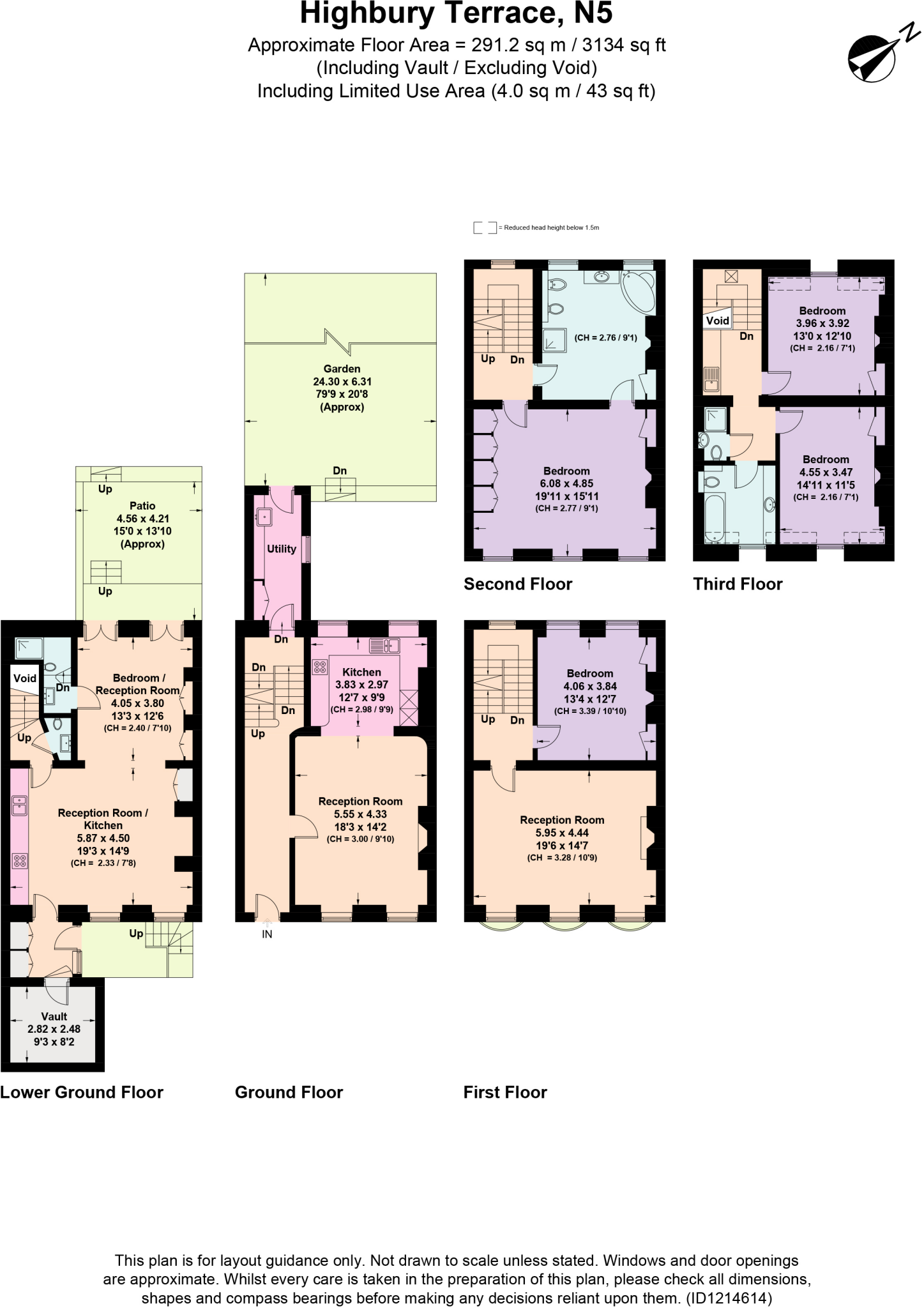 Highbury Terrace, London, N5 floorplan