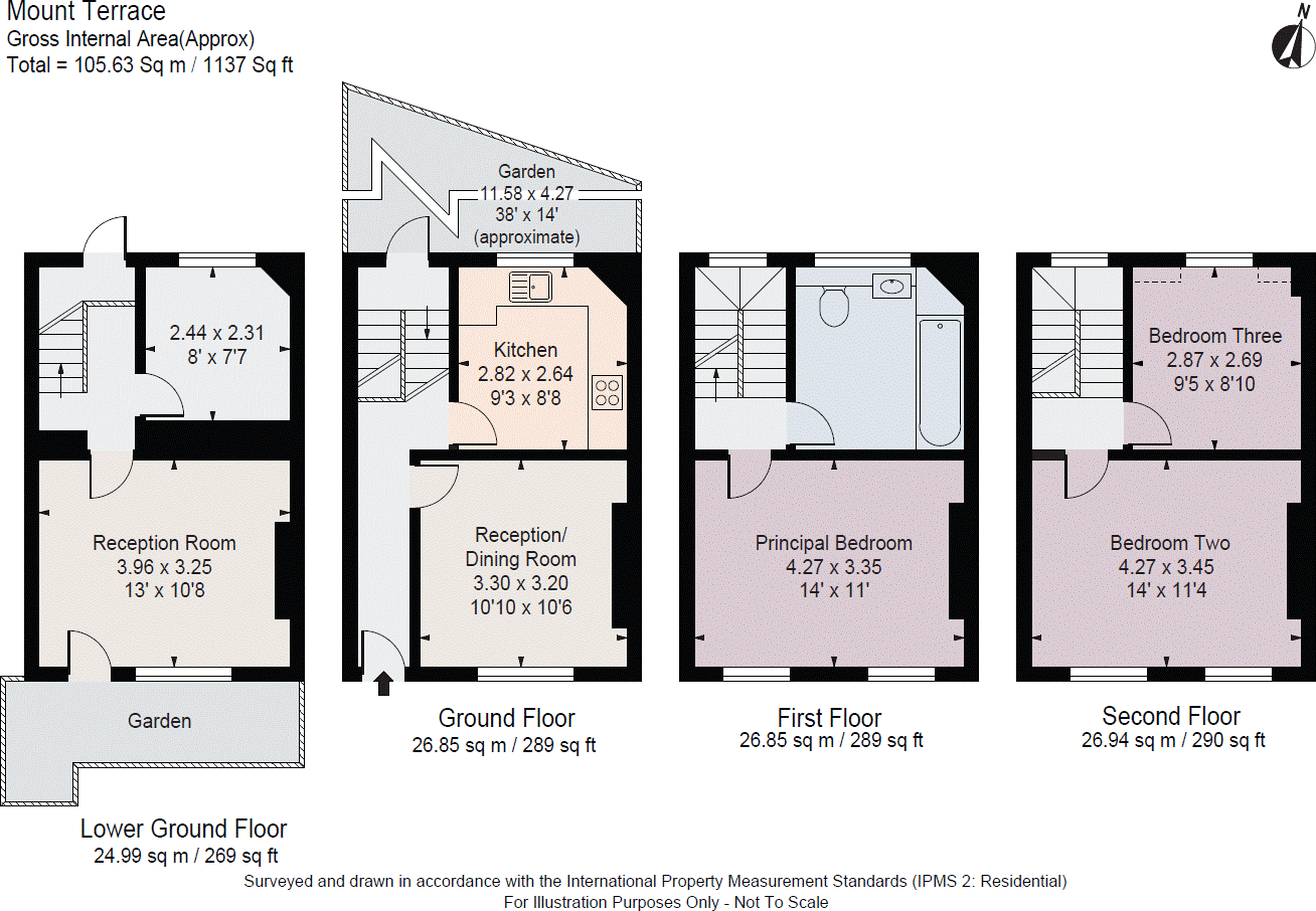 Mount Terrace, London, E1 floorplan