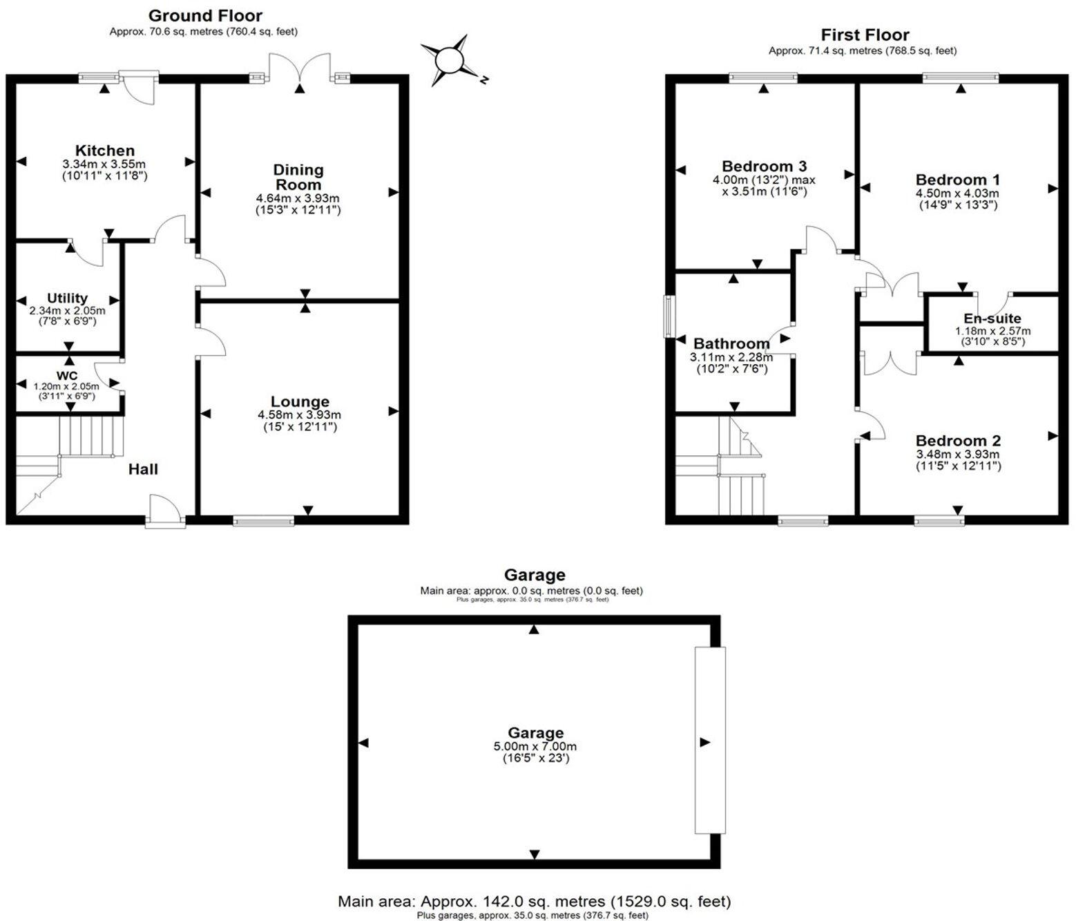 Mill Rise, Helsby, WA6 floorplan
