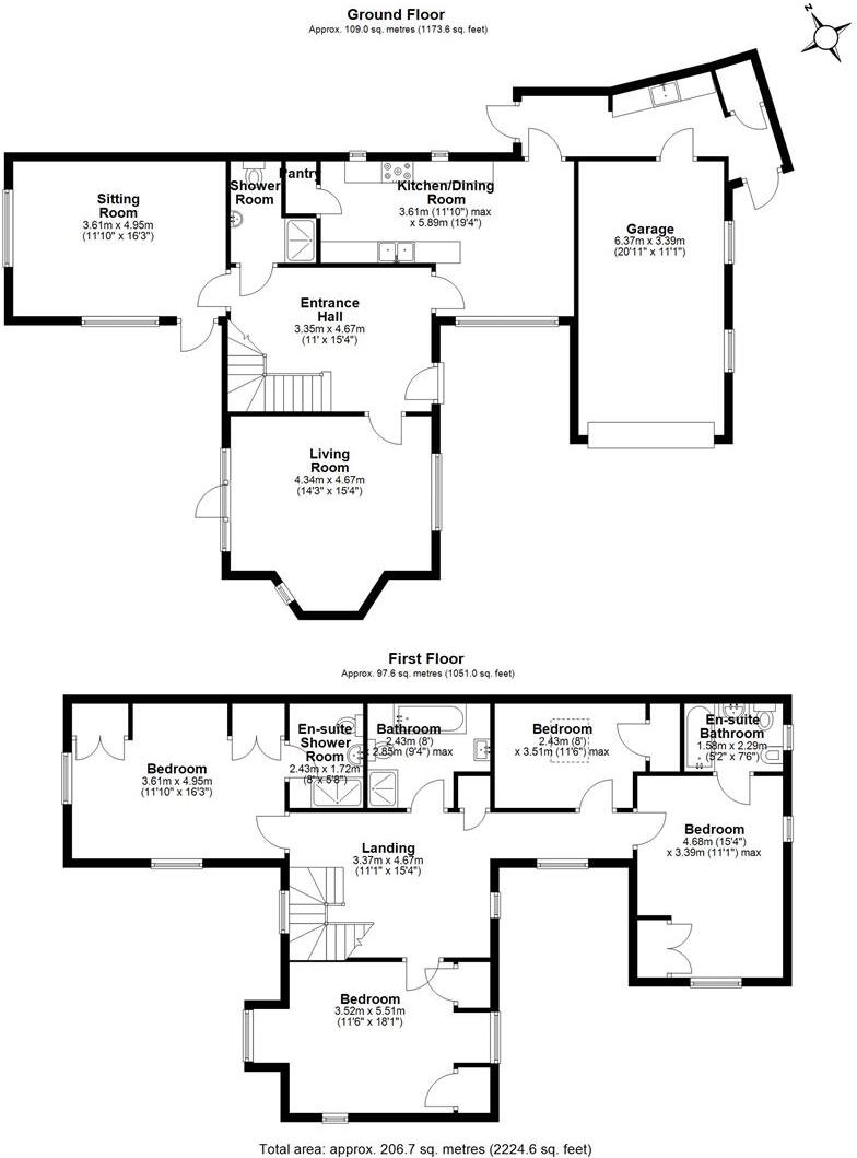 Prevetts Way, Aldeburgh floorplan