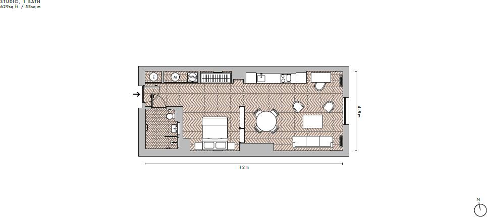 Switch House, Circus Road East, London floorplan