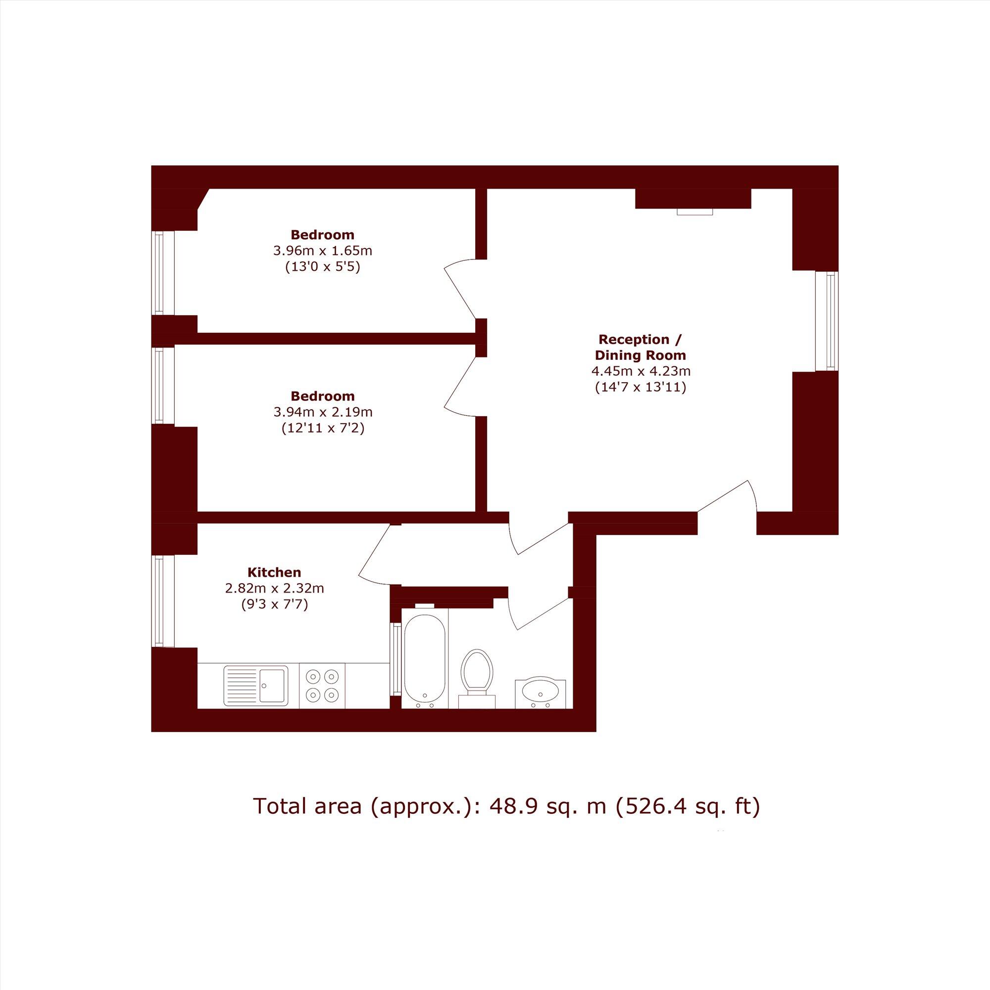 Mall Chambers, London floorplan