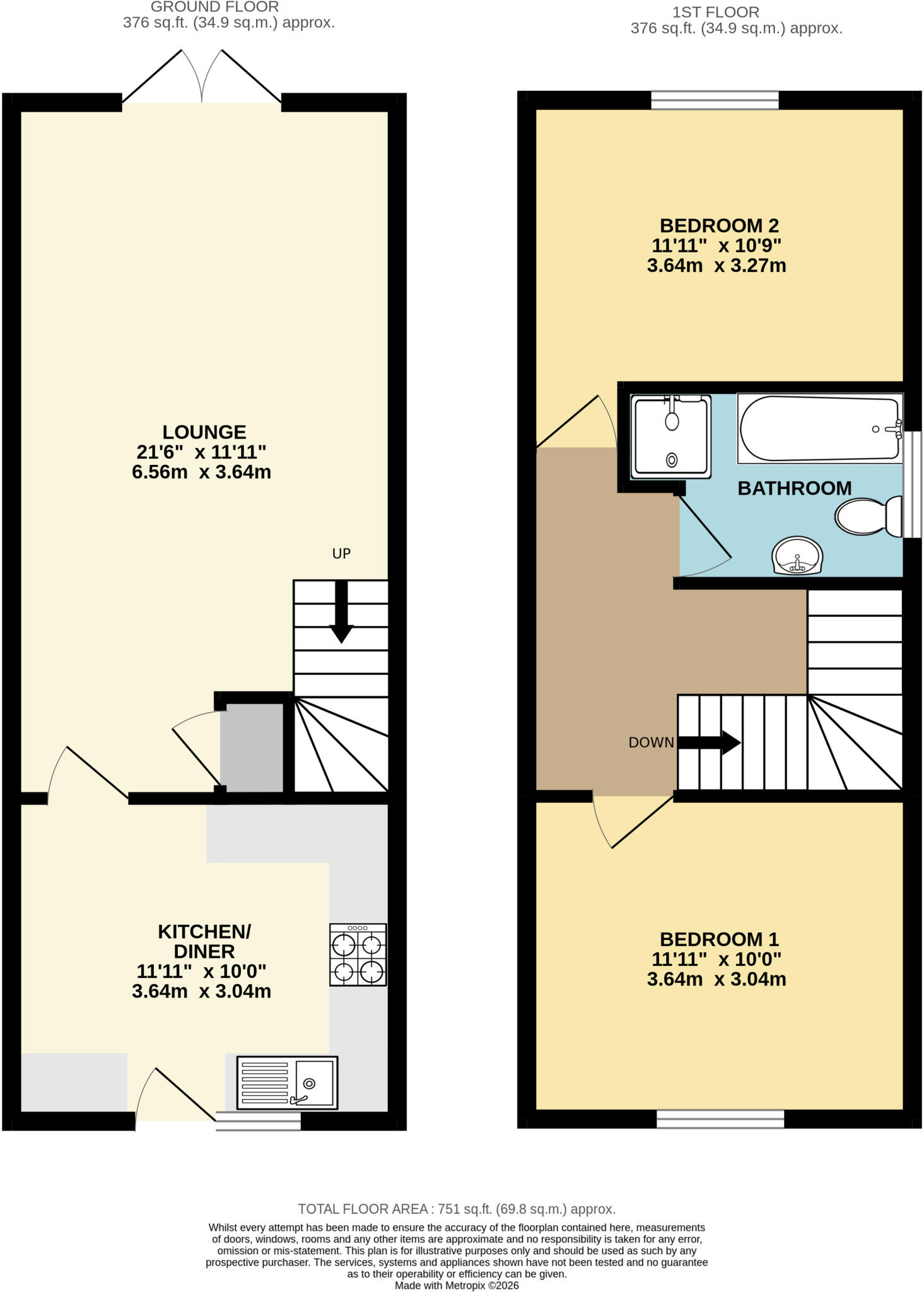 Tangarth Court, Barton-Upon-Humber, North Lincolnshire, DN18 floorplan