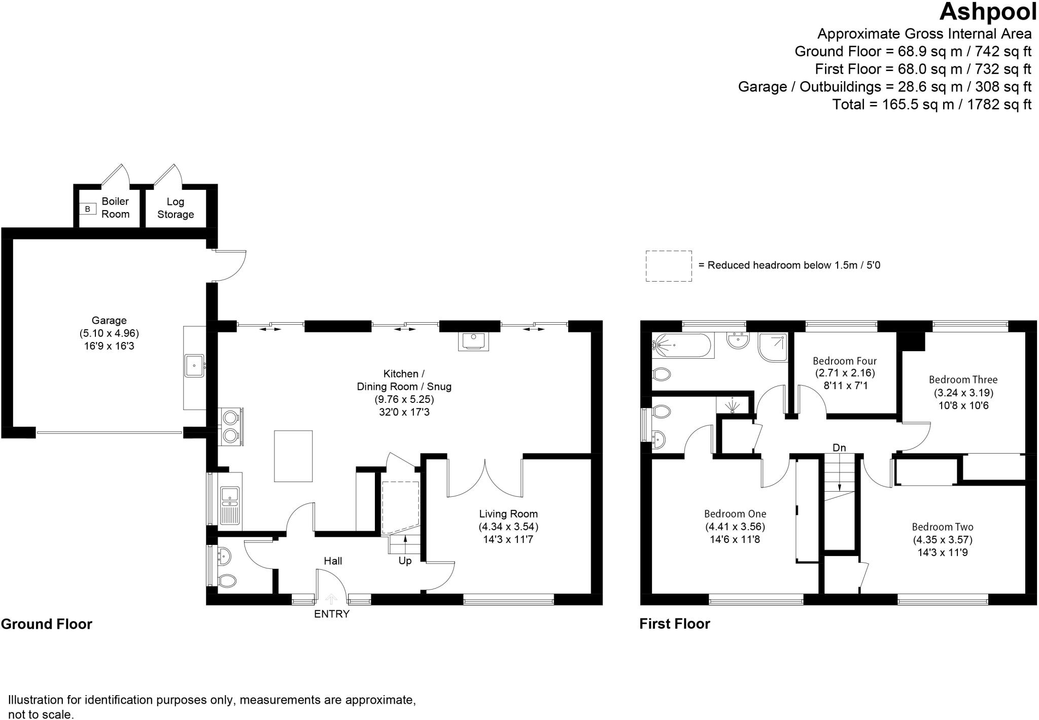 4, Ashpool, Whitbourne, Worcester floorplan