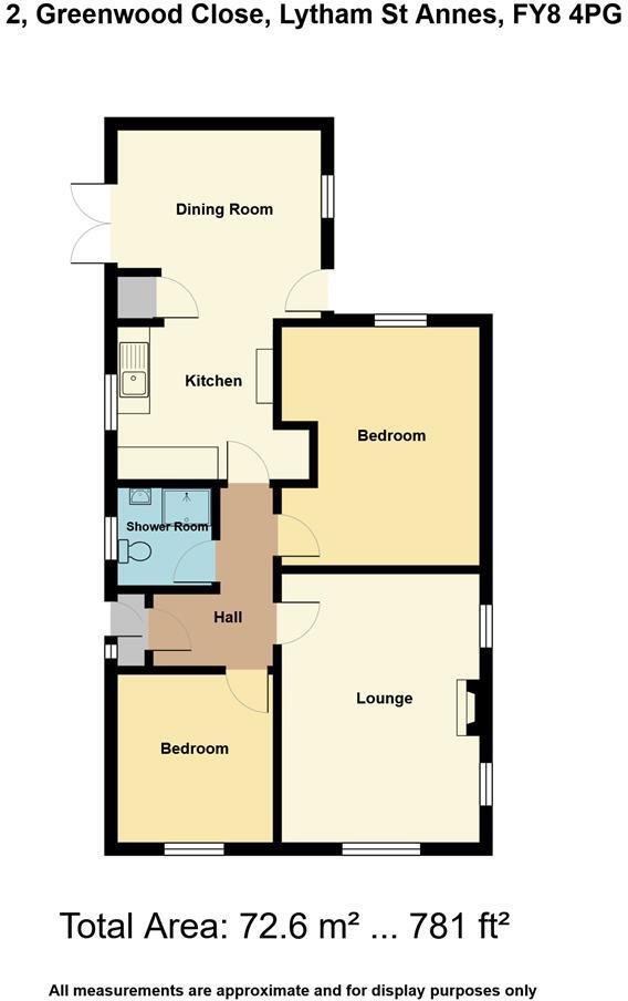 Greenwood Close, Lytham floorplan