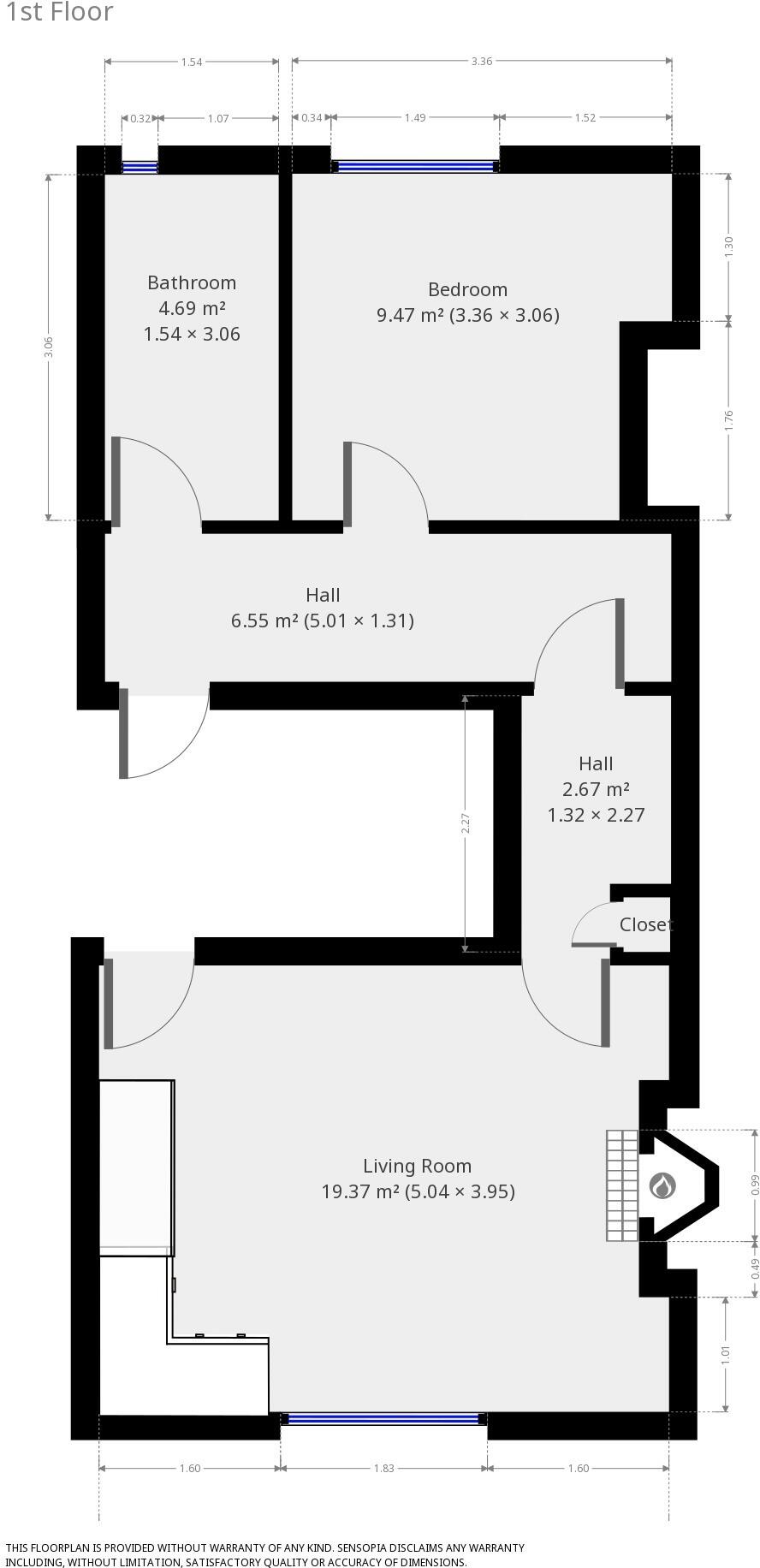 Hampton Park, Redland, BS6 floorplan