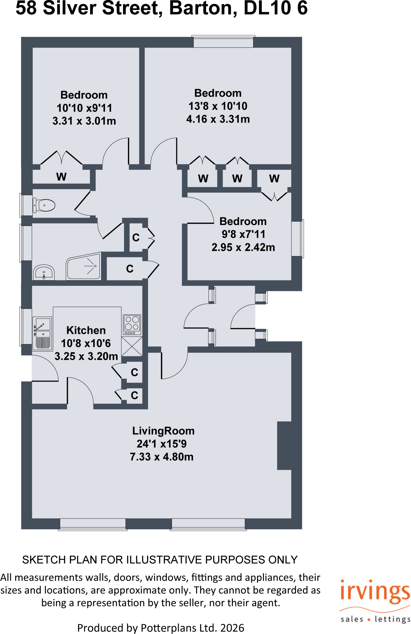 Silver Street, Barton floorplan