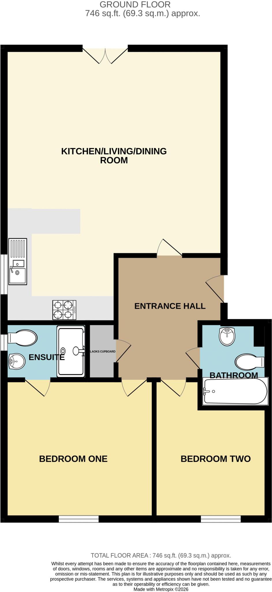 8 Wilton Street, Taunton floorplan