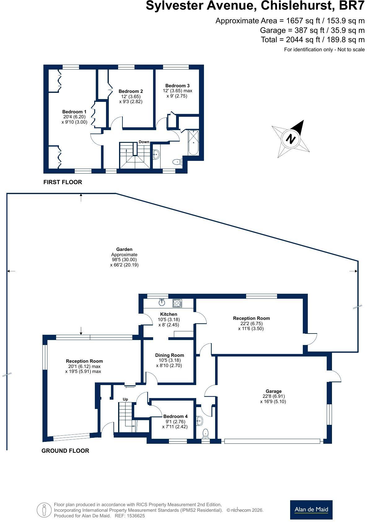 Sylvester Avenue, Chislehurst floorplan