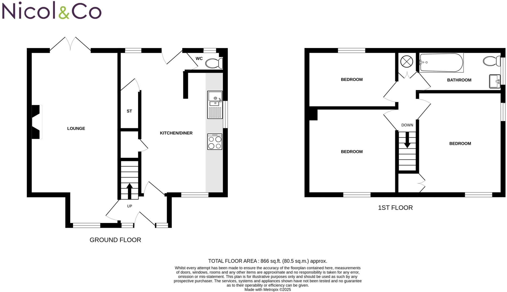Furlongs Road, Pershore, Worcestershire, WR10 floorplan