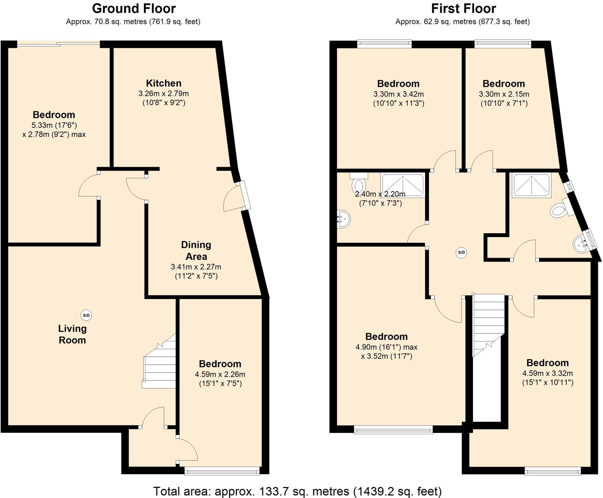 Valley Road, Loughborough floorplan