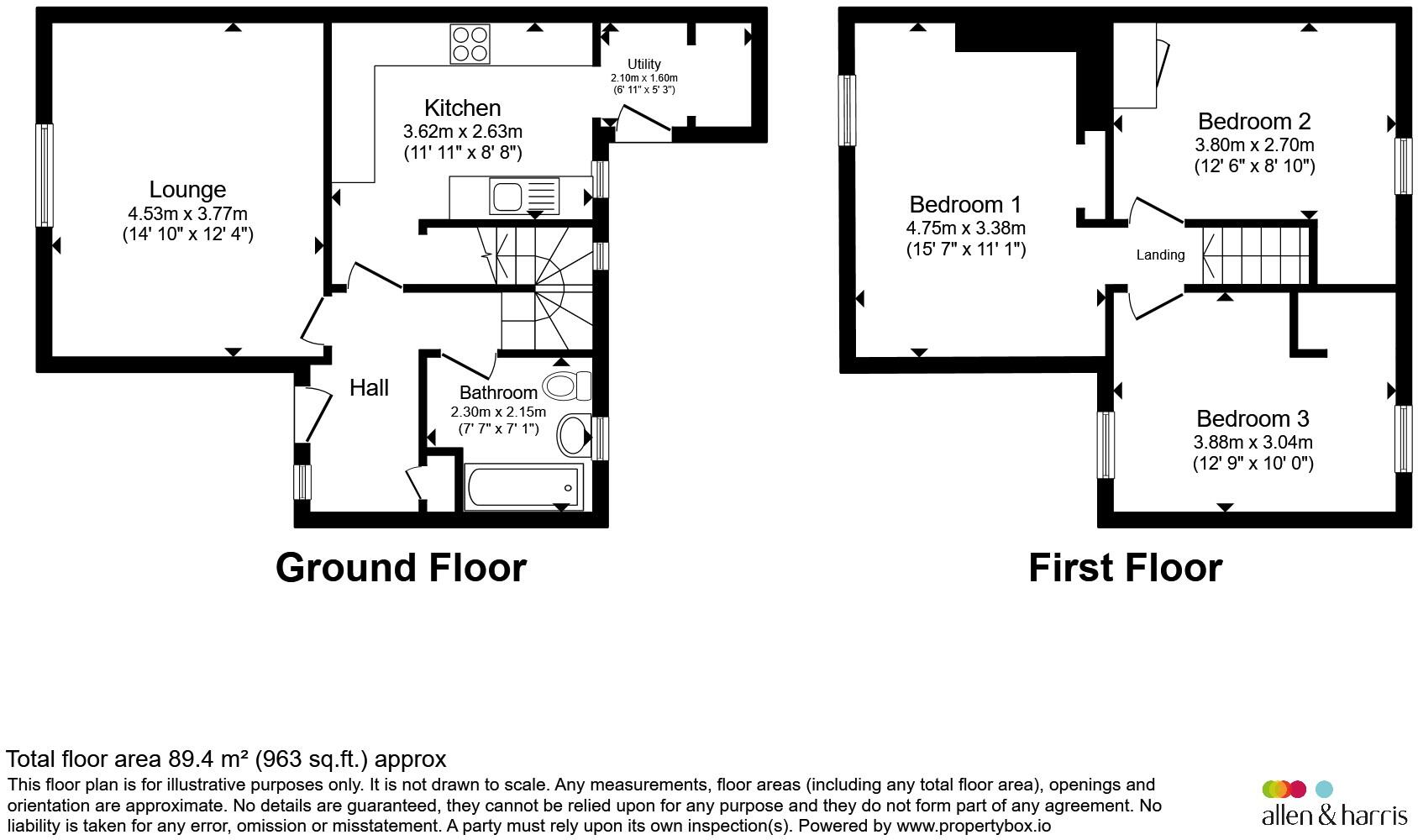 Greenfoot, Kilwinning floorplan