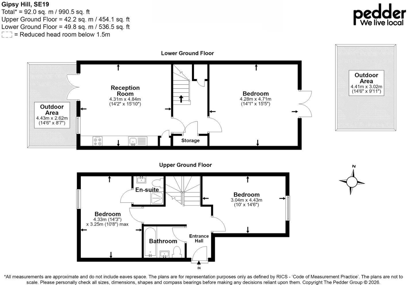 Gipsy Hill, Crystal Palace, London, SE19 floorplan