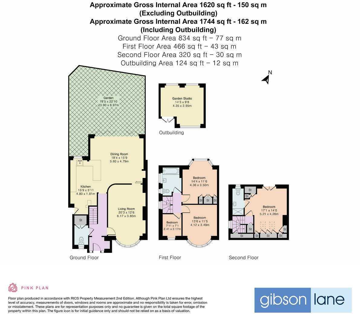Garth Close, Kingston Upon Thames floorplan