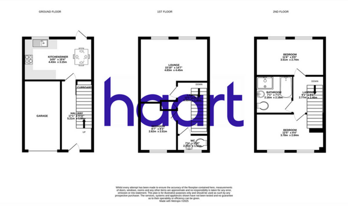 Mimosa Close, Harold Hill floorplan