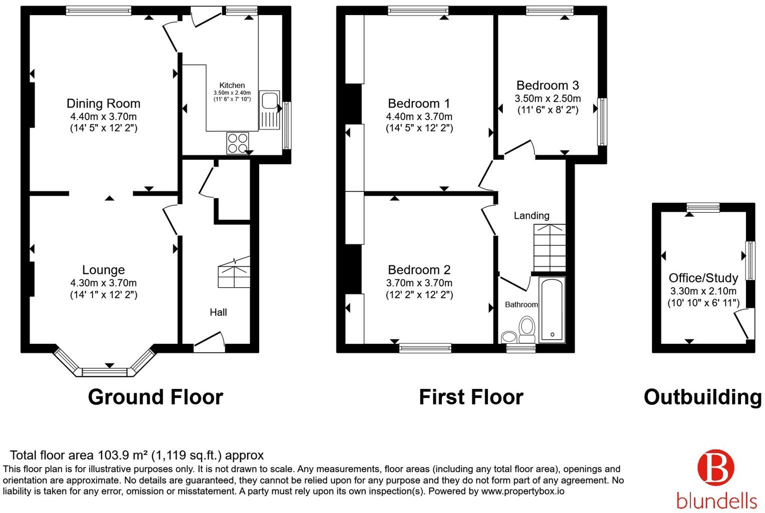 Prospect Road, CHESTERFIELD, Derbyshire, S41 floorplan