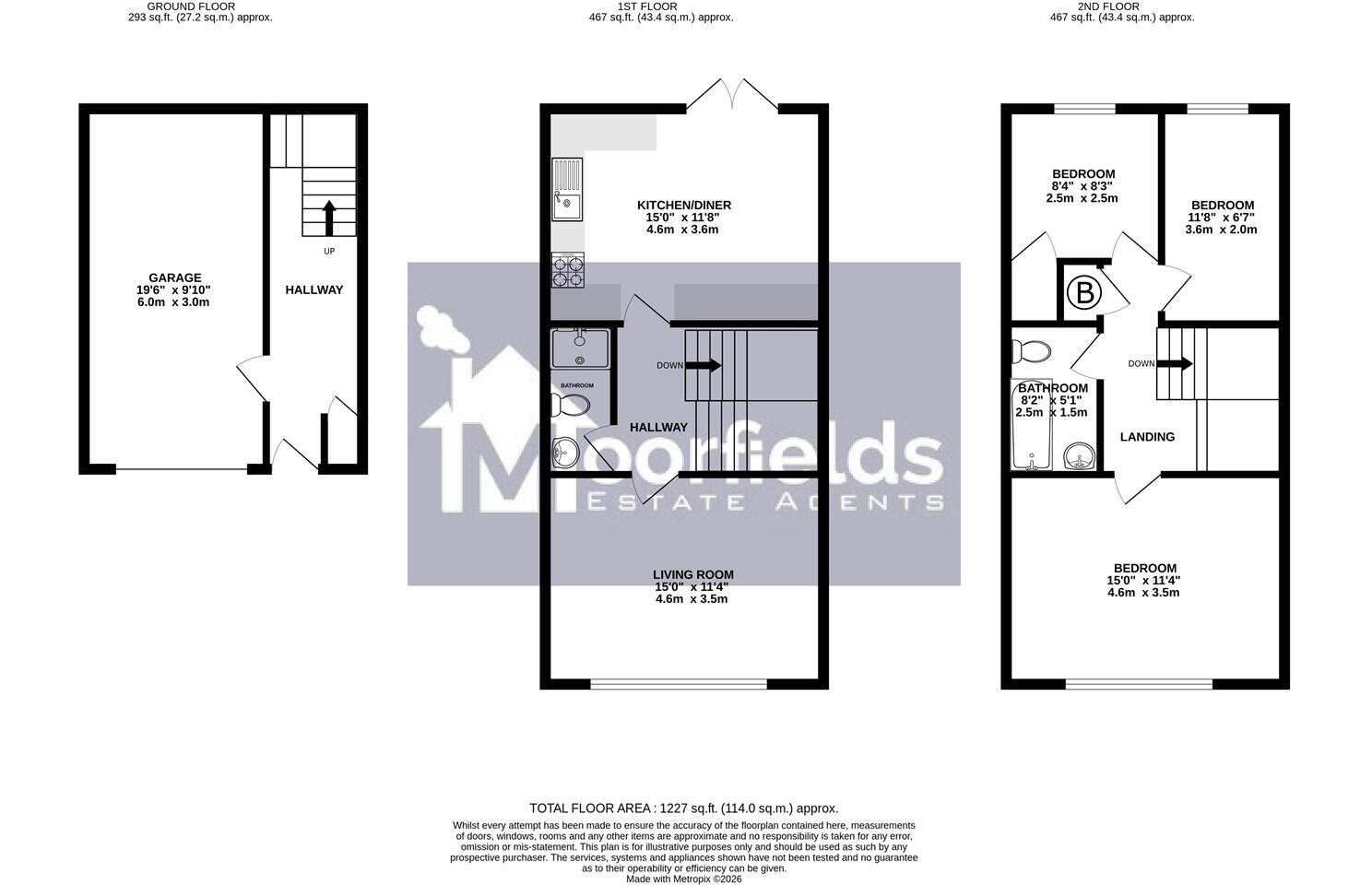 Nibletts Hill, BS5 8BH floorplan