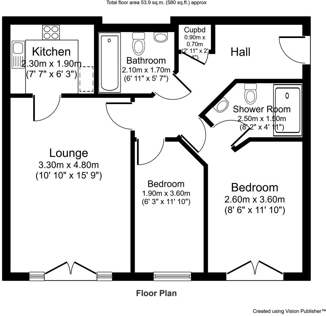 Oakwood Grove, Radcliffe M26 2YL floorplan