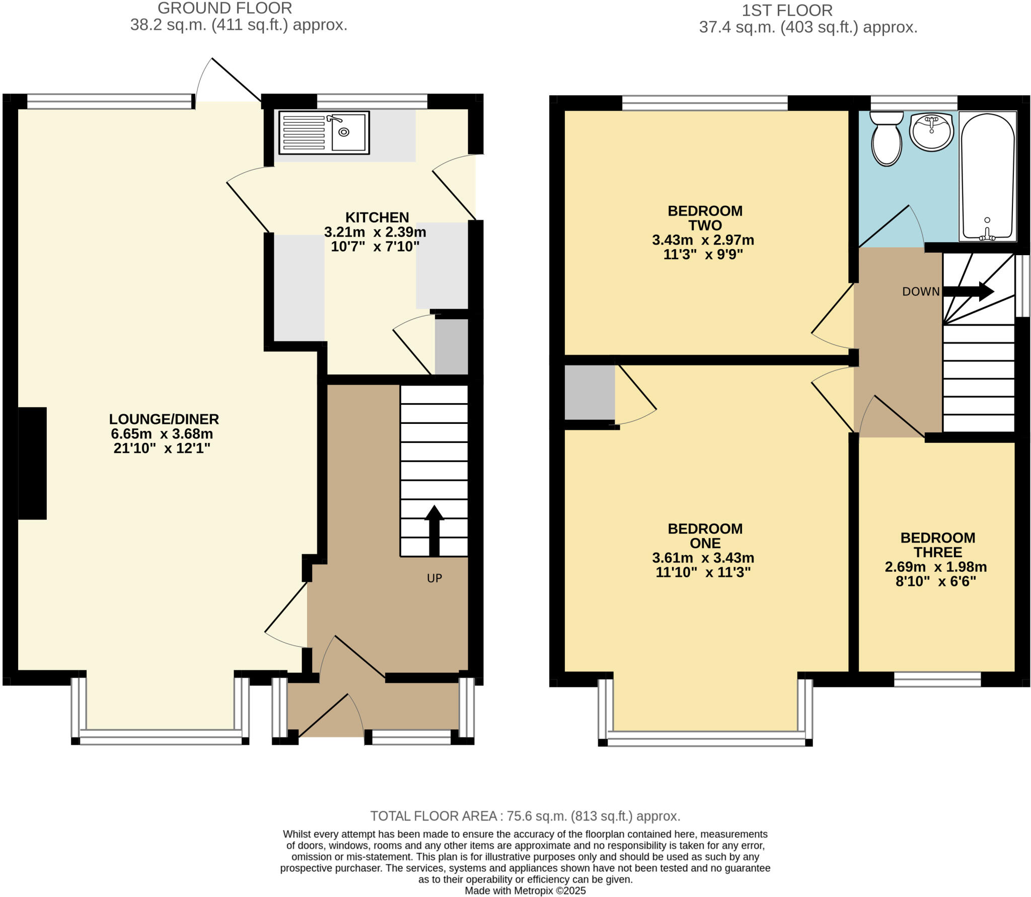 Lockington Crescent, Dunstable, LU5 floorplan