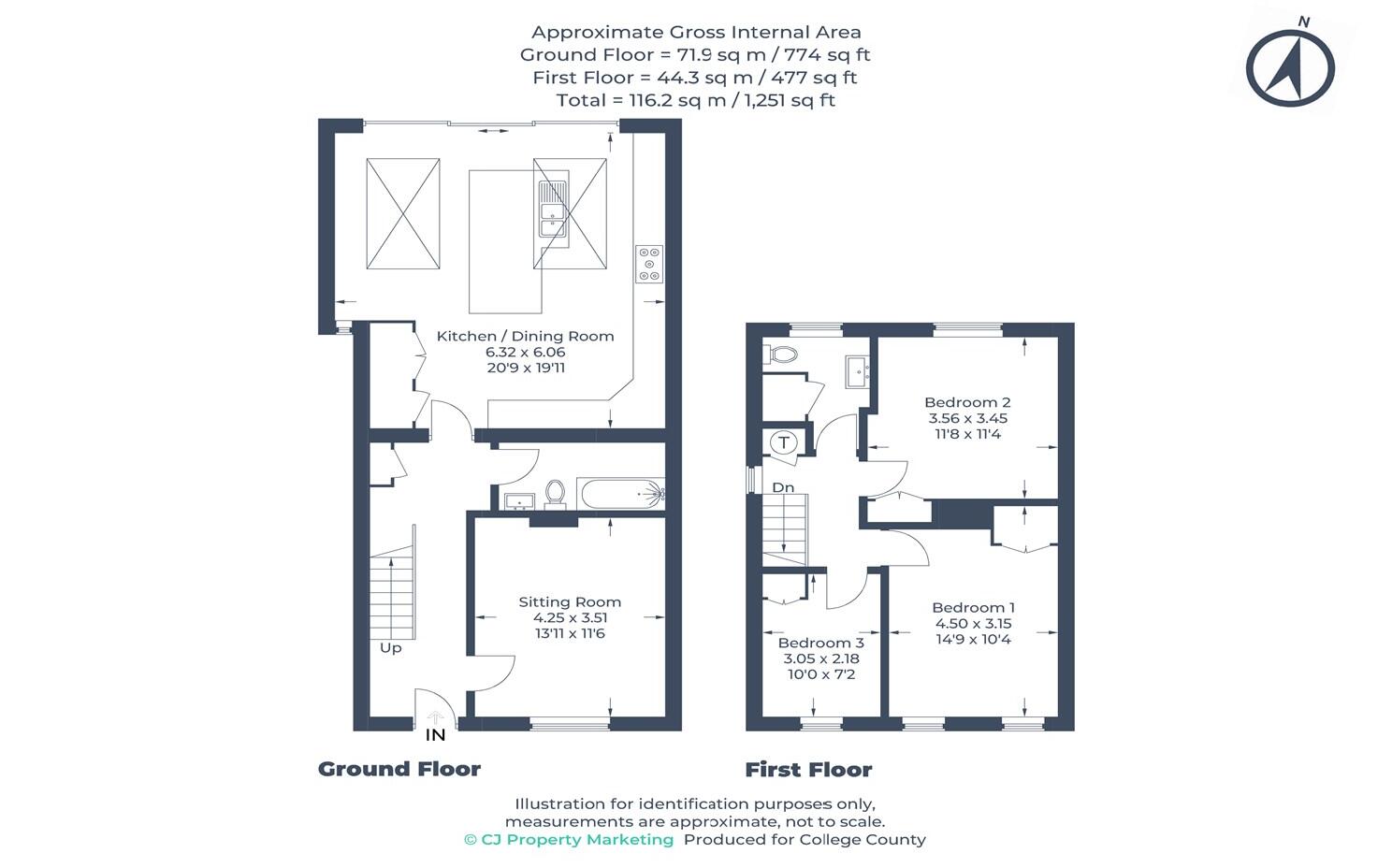 Churchill Crescent, Thame, OX9 floorplan