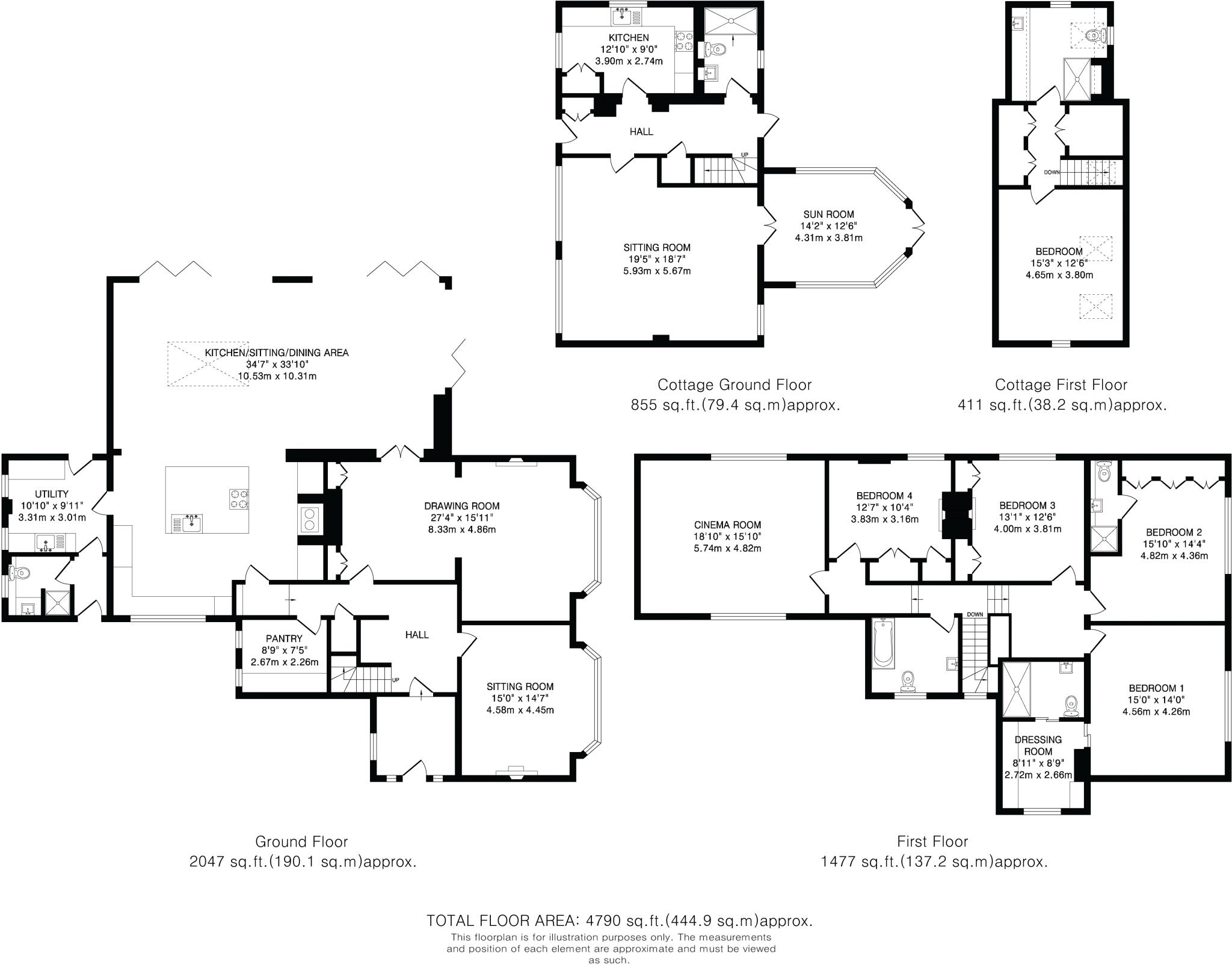 Mangrove Lane, Hertford, Hertfordshire, SG13 floorplan