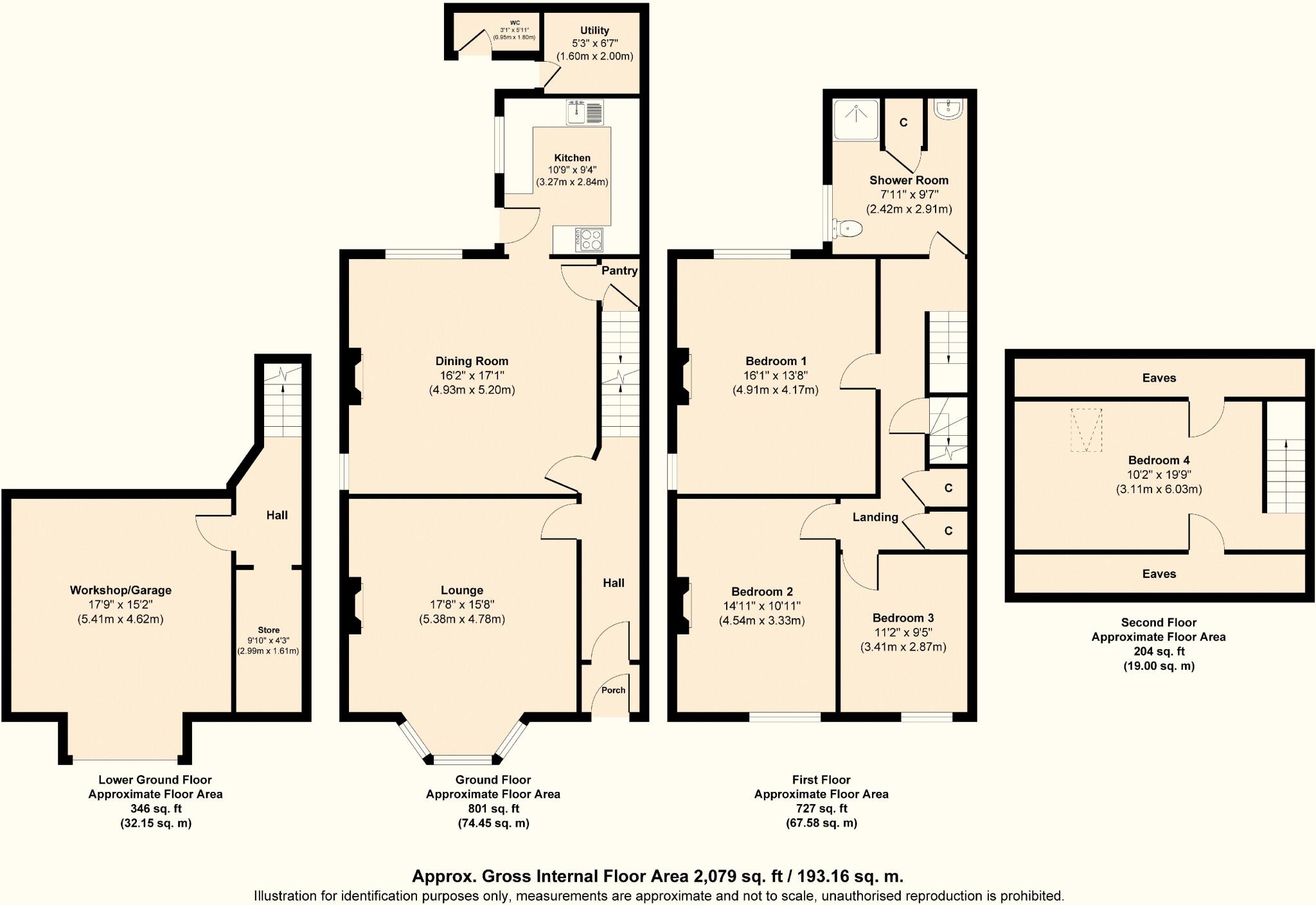 Bankside Lane, Bacup, OL13 8HJ floorplan