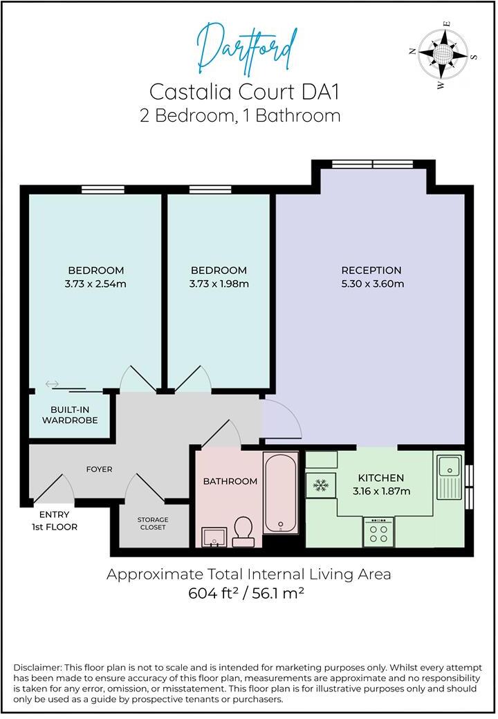 Mccudden Road, Dartford floorplan