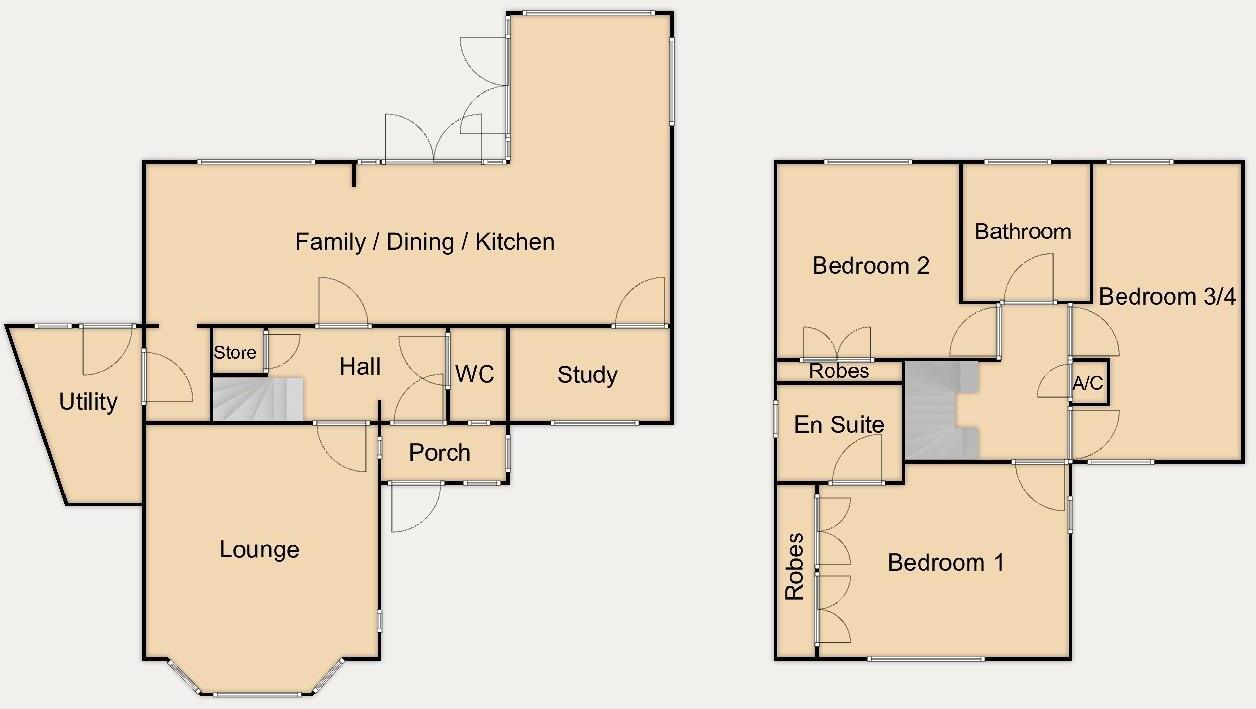 Westfield Drive, Aldridge floorplan