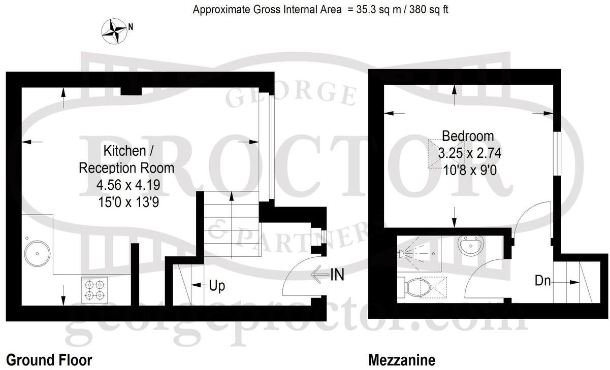 Liddon Road, Bickley, BR1 floorplan