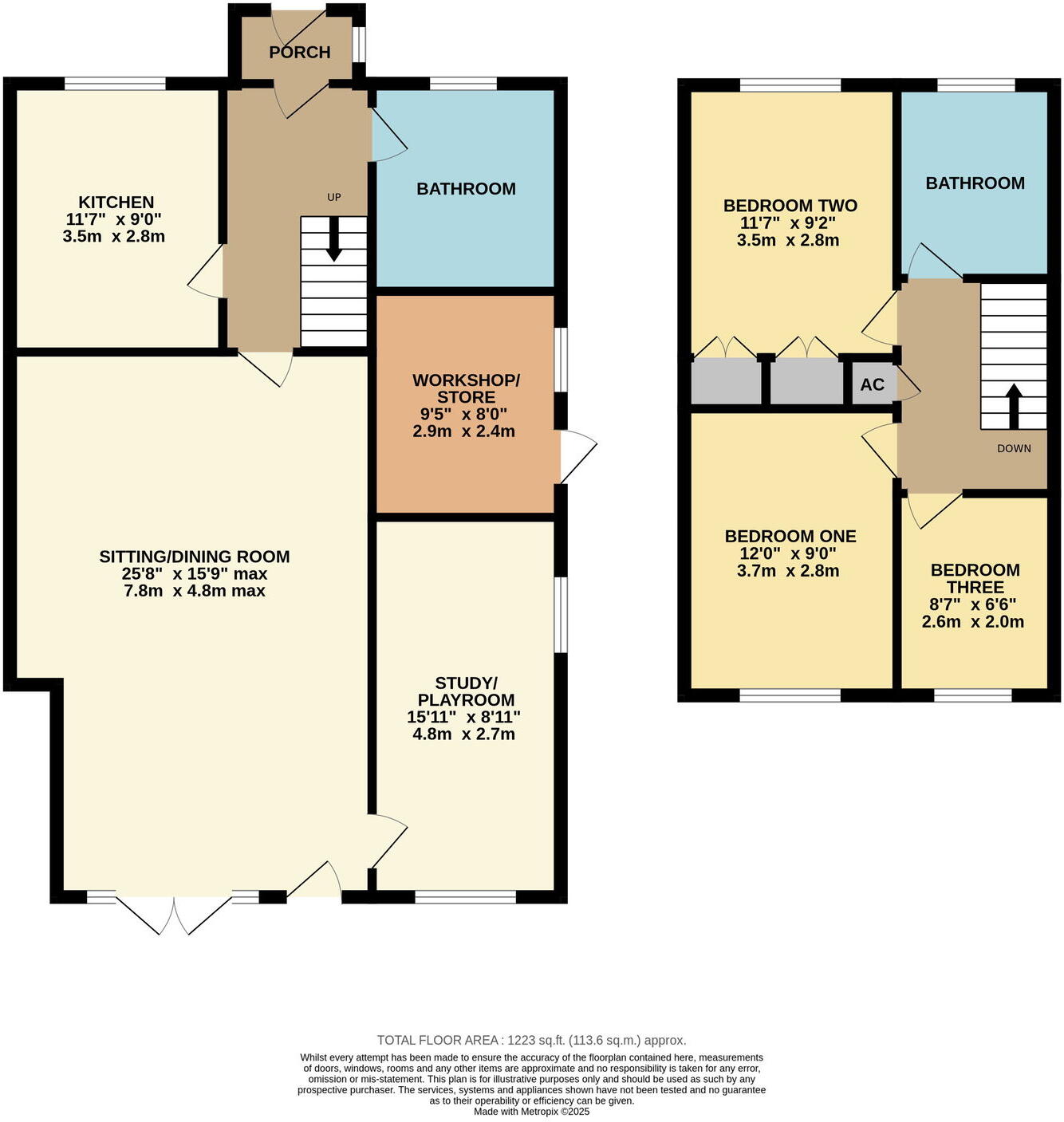 De Ferrers Close, East Leake floorplan