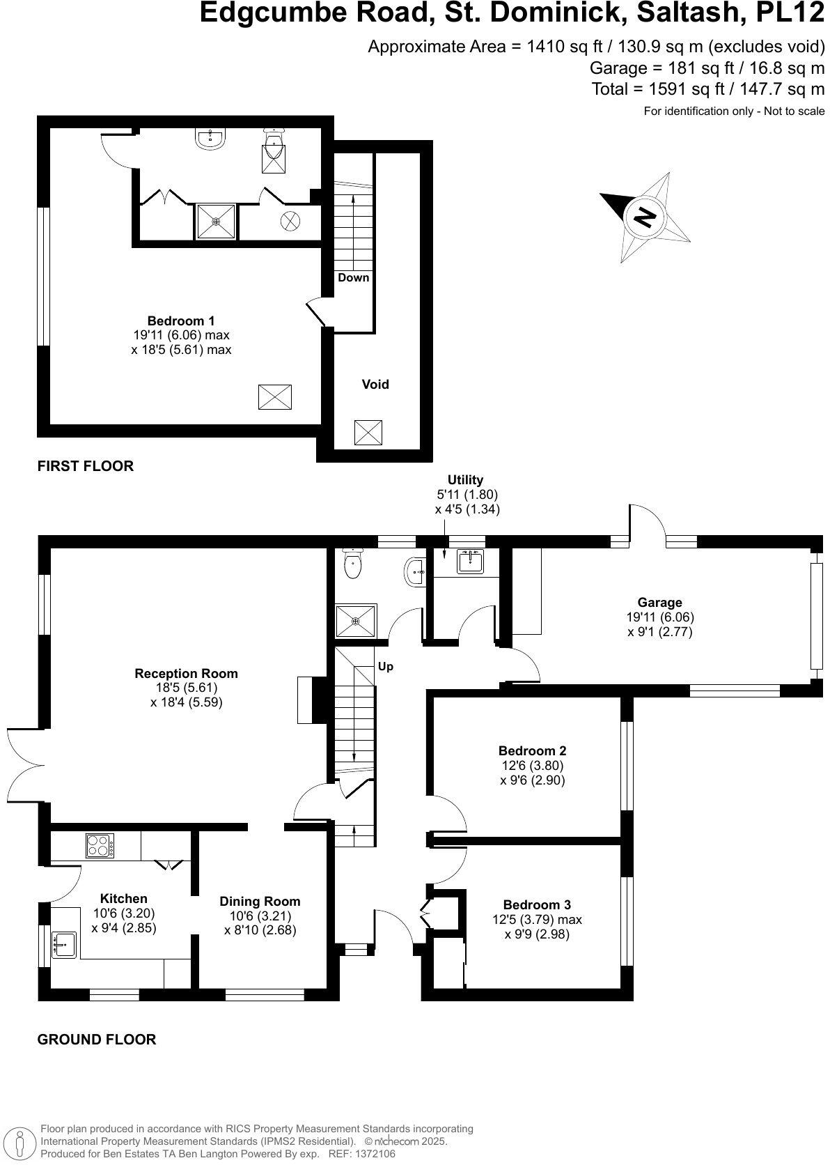 Edgcumbe Road, St. Dominick, Saltash, PL12 floorplan