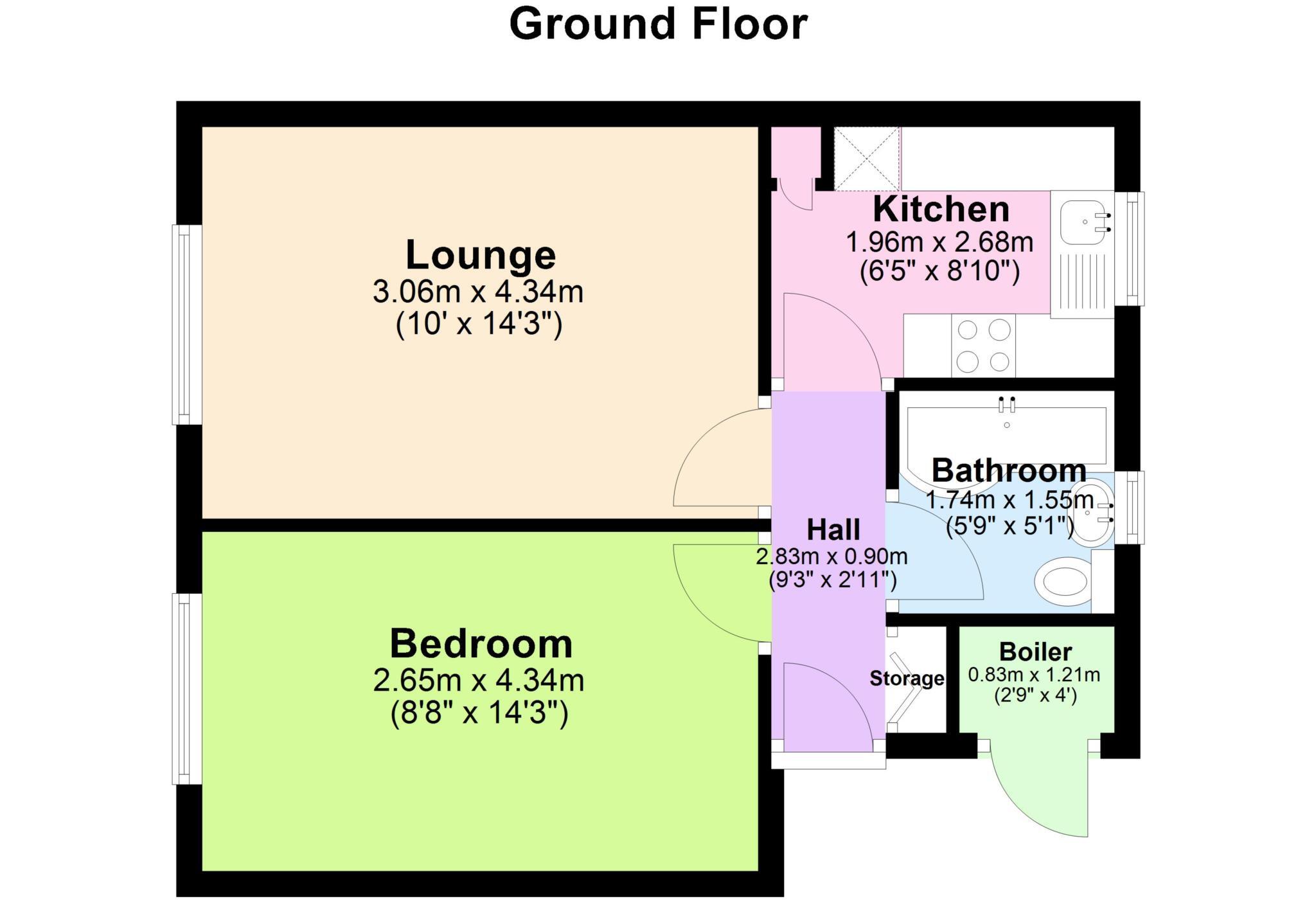 Watery Lane, St Helens floorplan