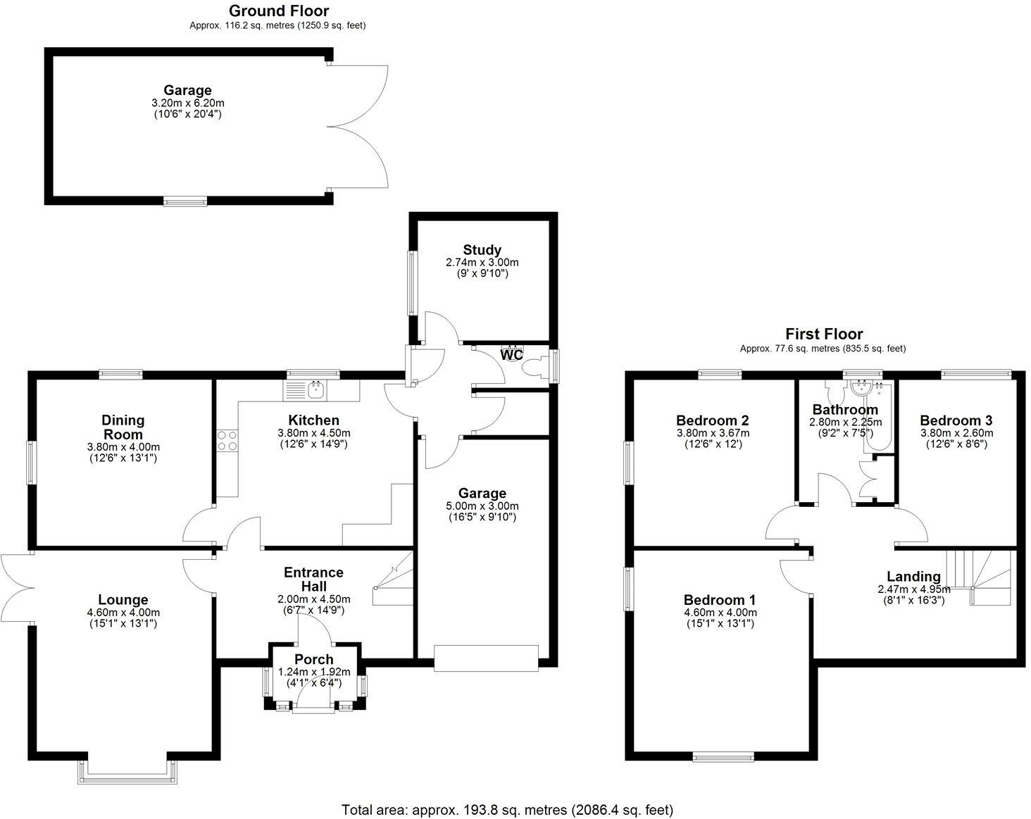 Fen Road, Little Hale, Sleaford, Lincolnshire, NG34 floorplan