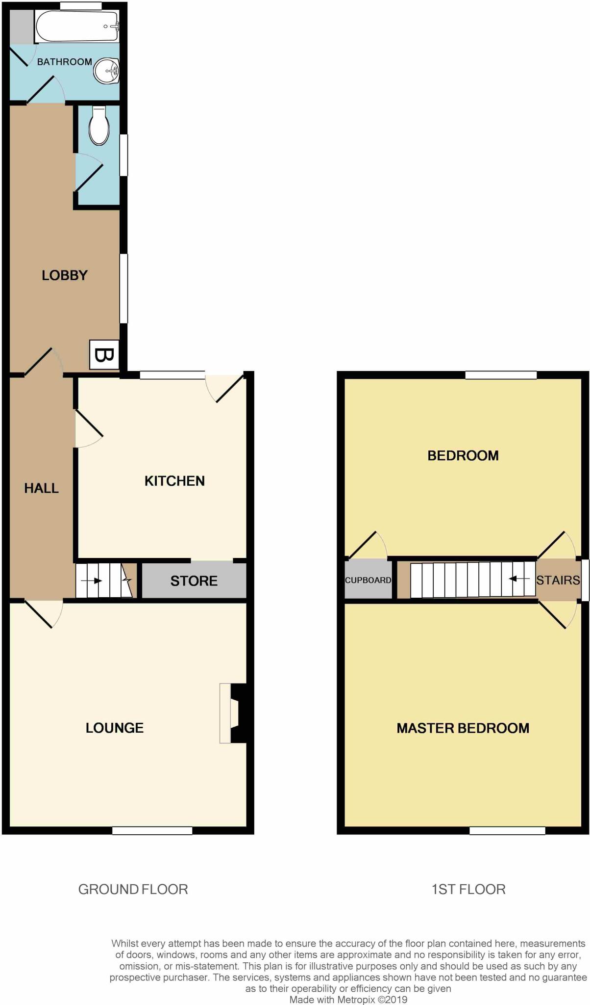 Bewdley Road, Kidderminster, Worcestershire, DY11 floorplan