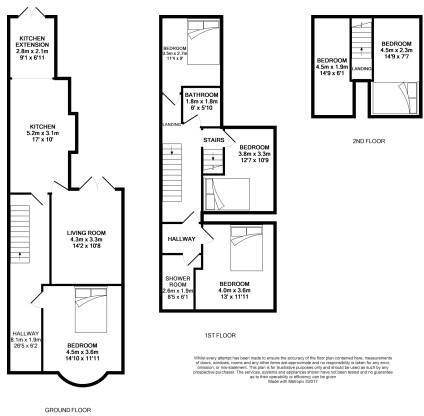 York Road, Loughborough floorplan
