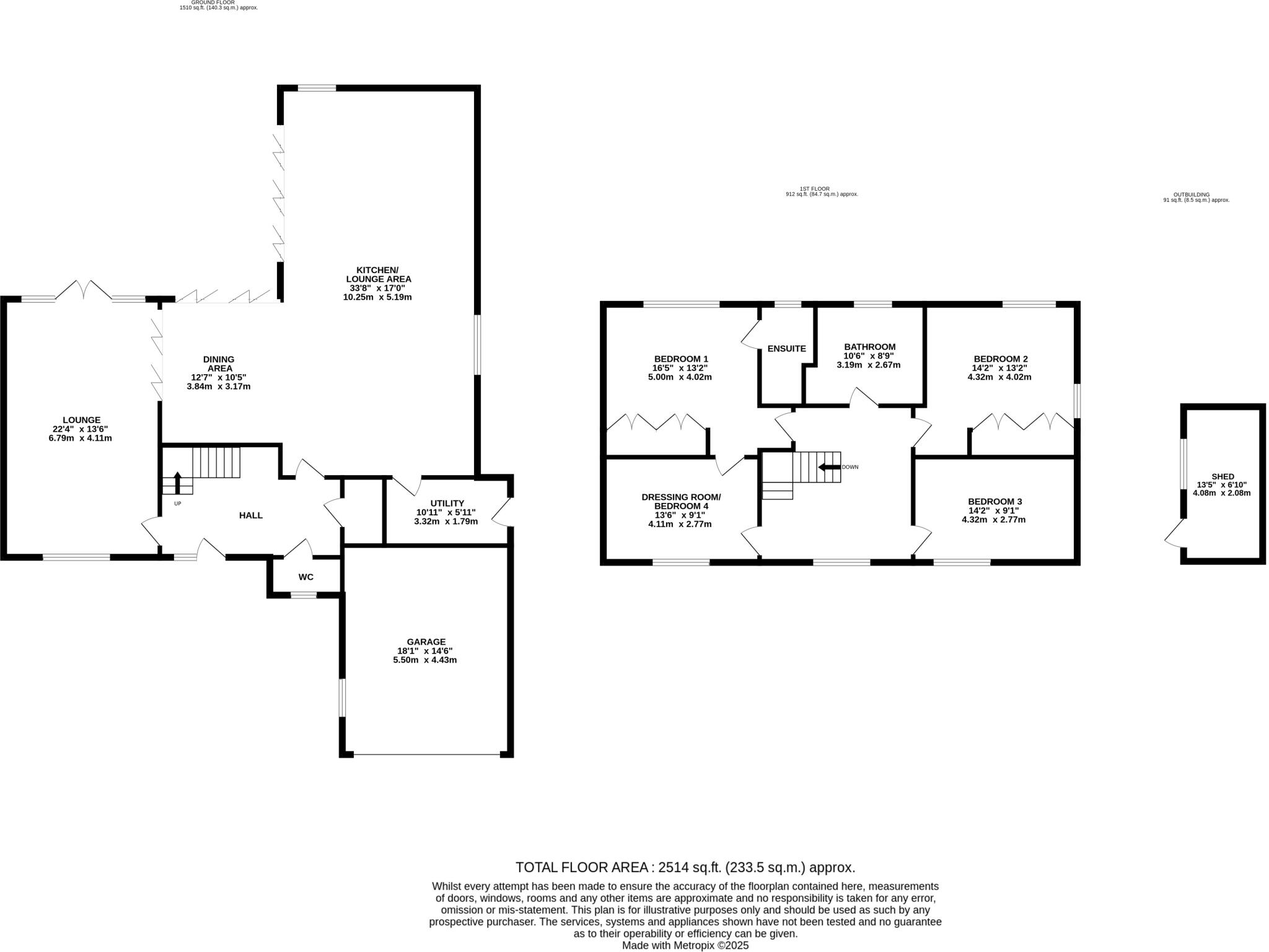Partridge Drive, Rothwell, Market Rasen, LN7 floorplan
