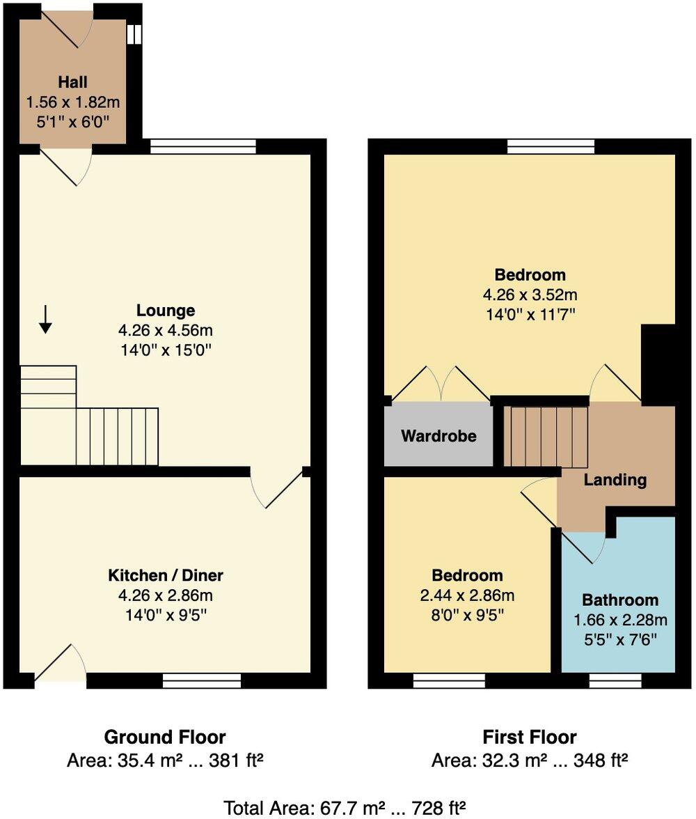 Dundee Lane, Ramsbottom, Bury, BL0 floorplan
