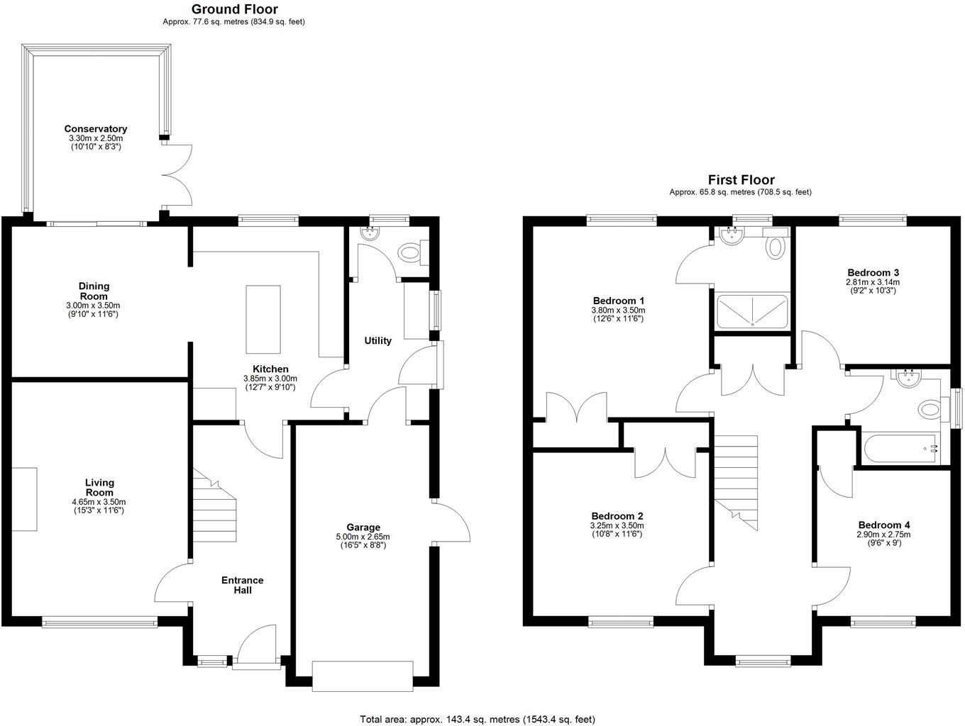Rushbrooke Way, Shrewsbury floorplan