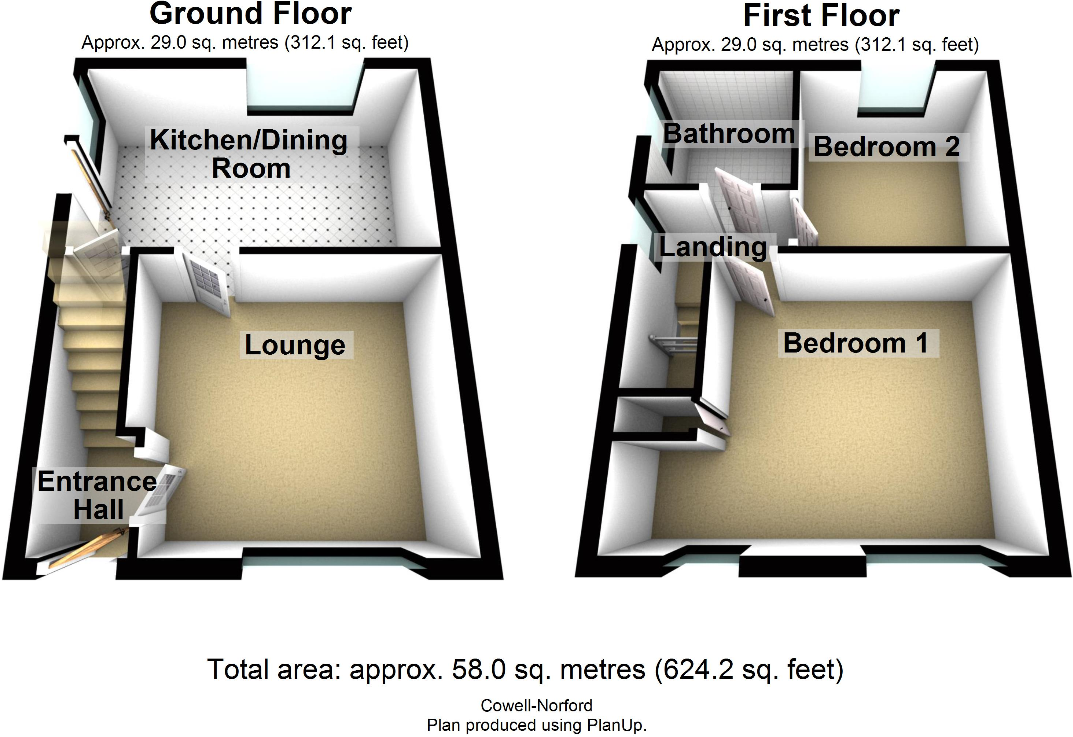 St. James Street, Milnrow, Rochdale, Greater Manchester, OL16 floorplan