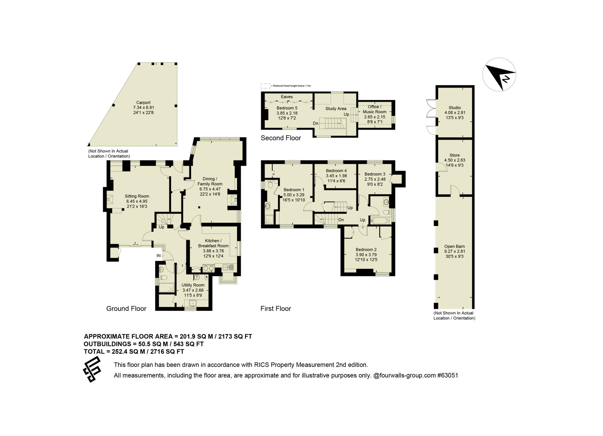 Main Street, Shalstone, Buckinghamshire, MK18 floorplan