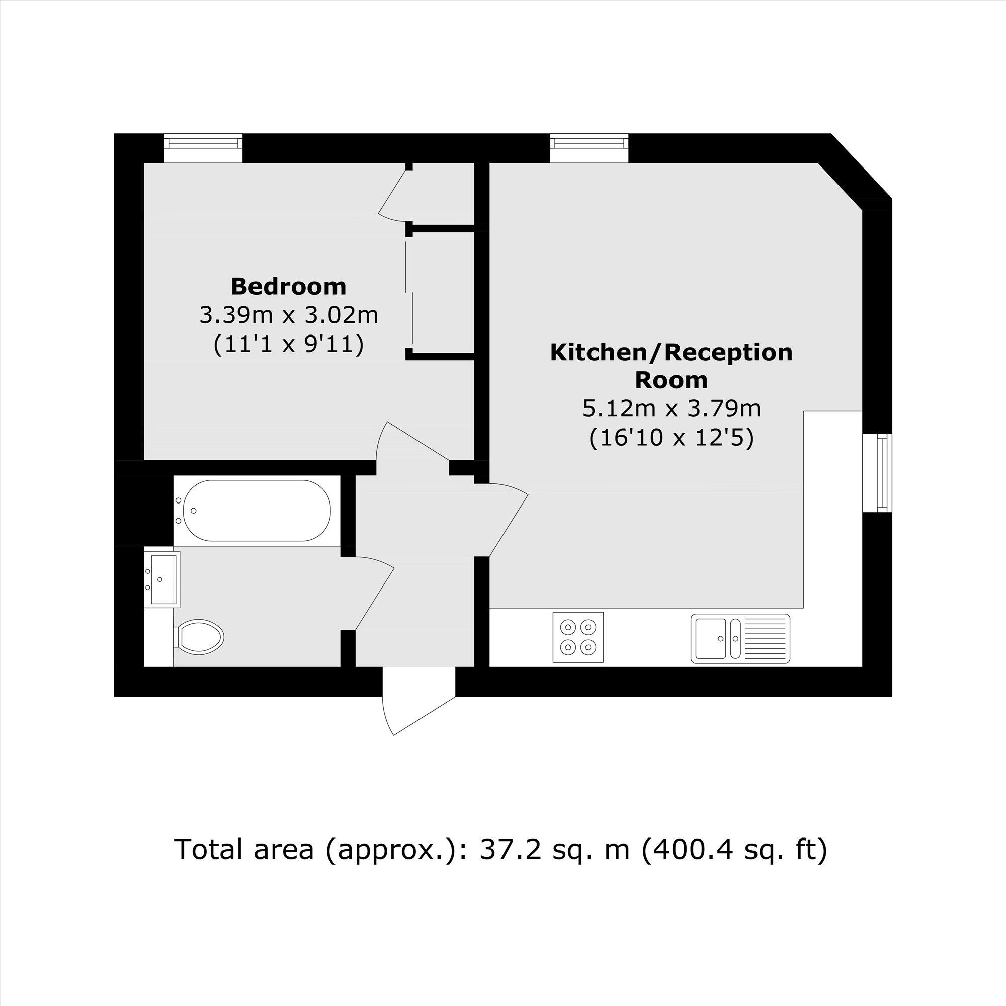 Clapham Common South Side, Clapham floorplan