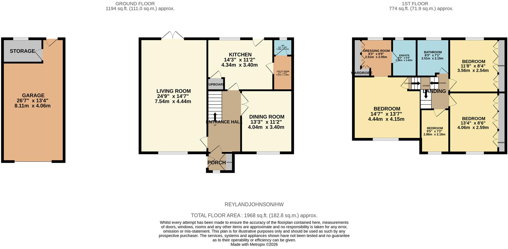 Herons Wood, Harlow floorplan