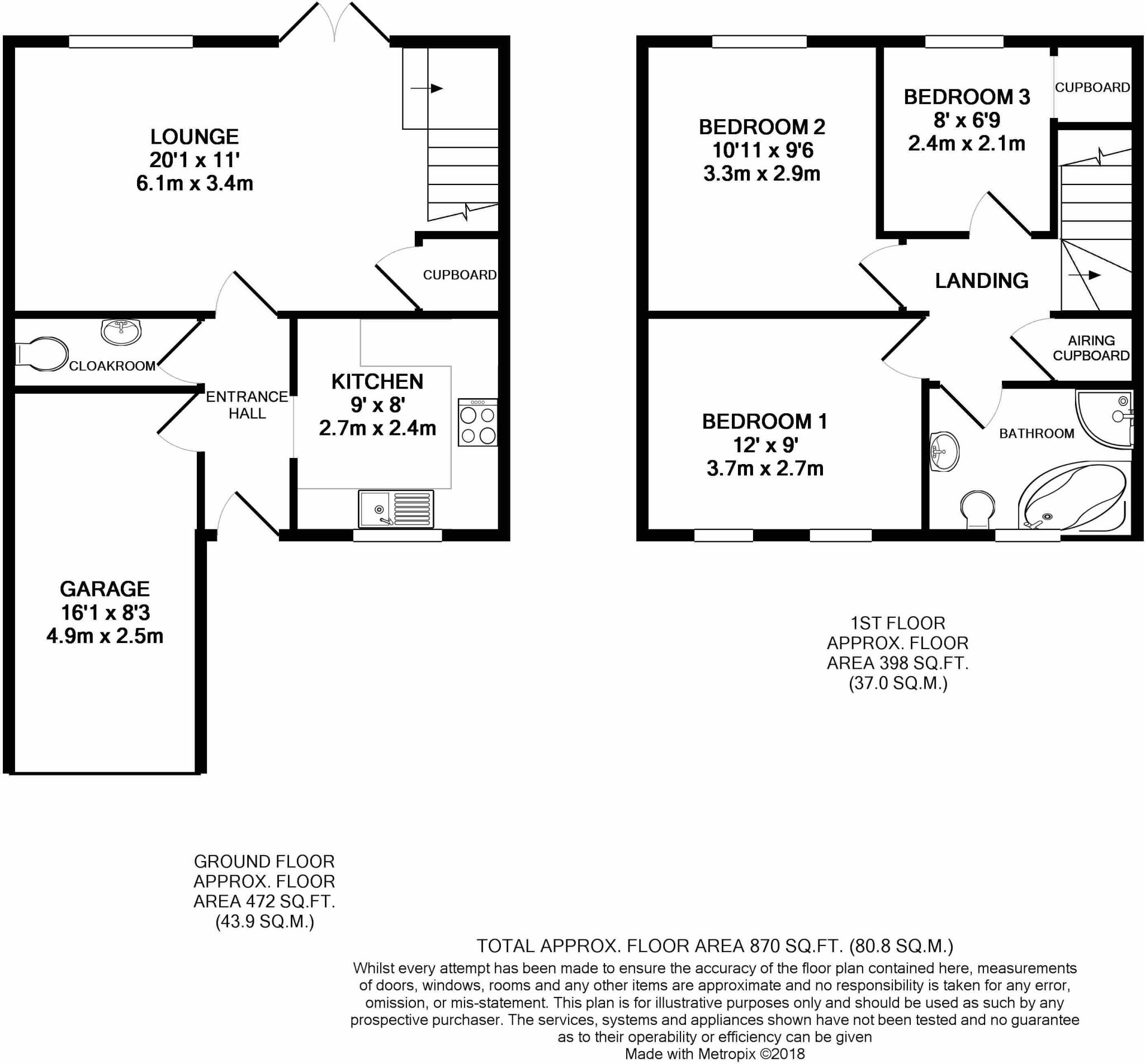 Hilcot Way, Blandford Forum, Dorset, DT11 floorplan