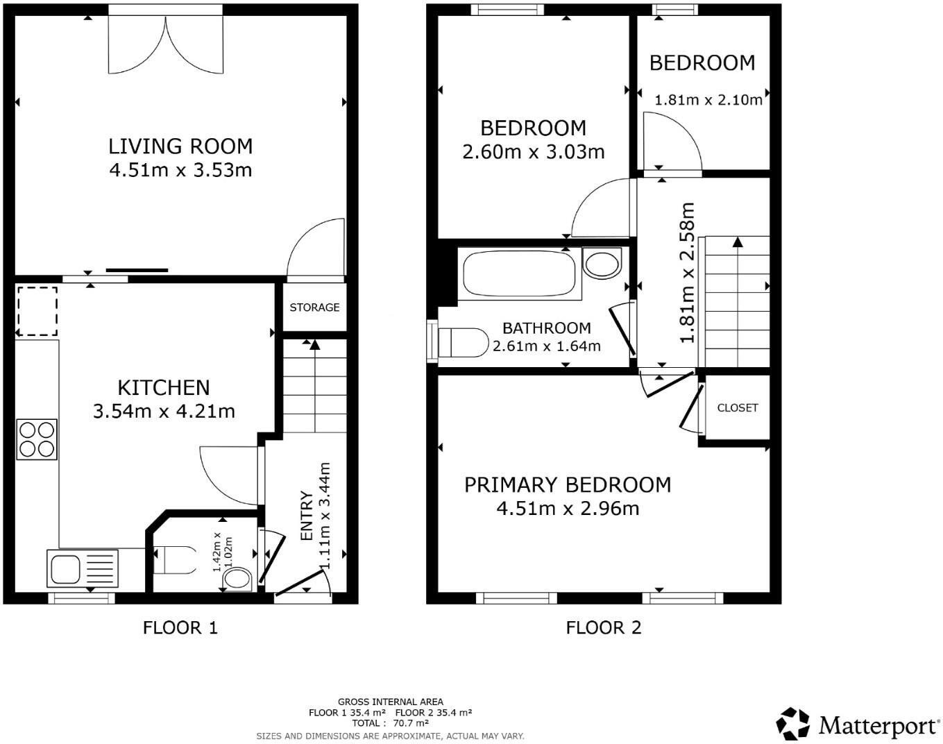 Holy Well Drive, Bradford floorplan