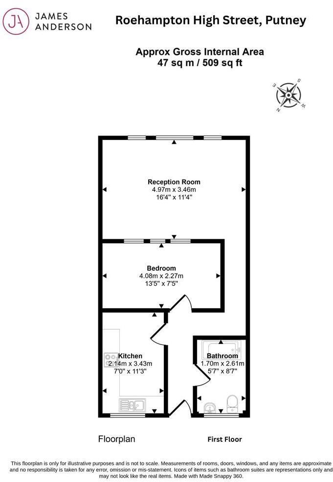 Roehampton High Street, Putney, SW15 floorplan