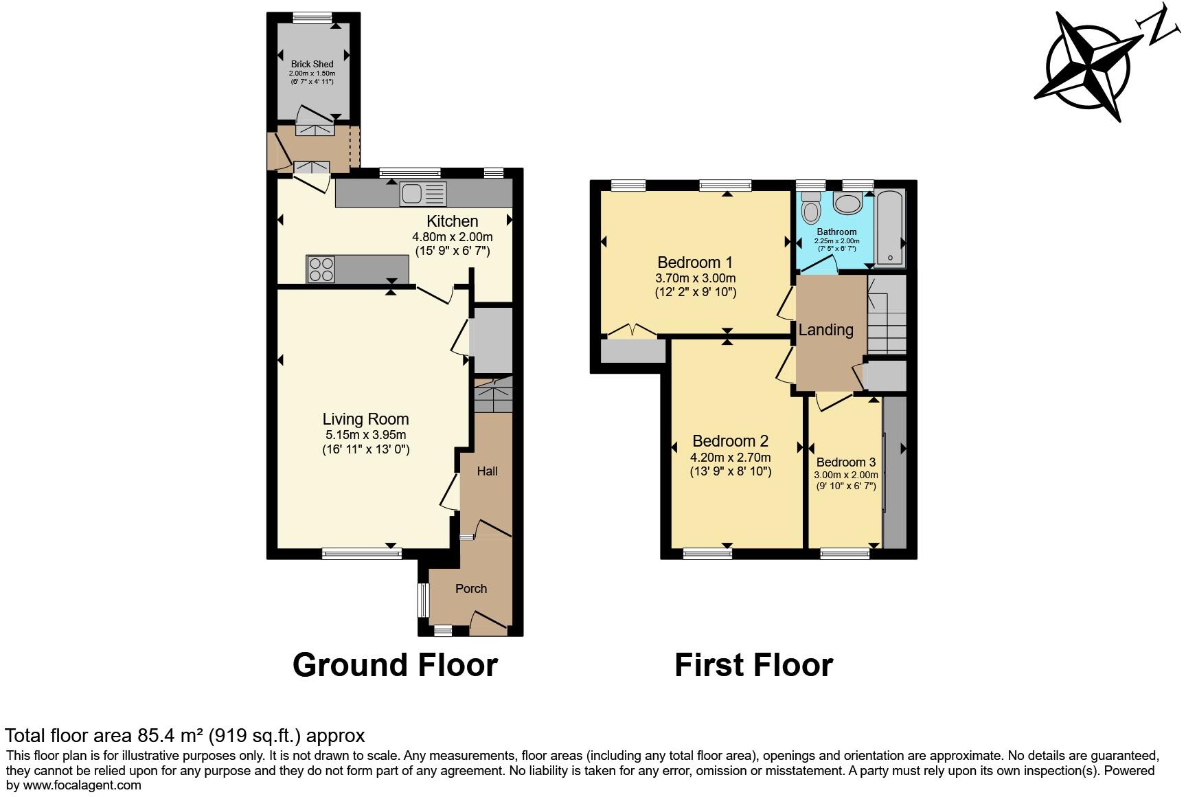 Liberty Road, Leicester, LE3 floorplan