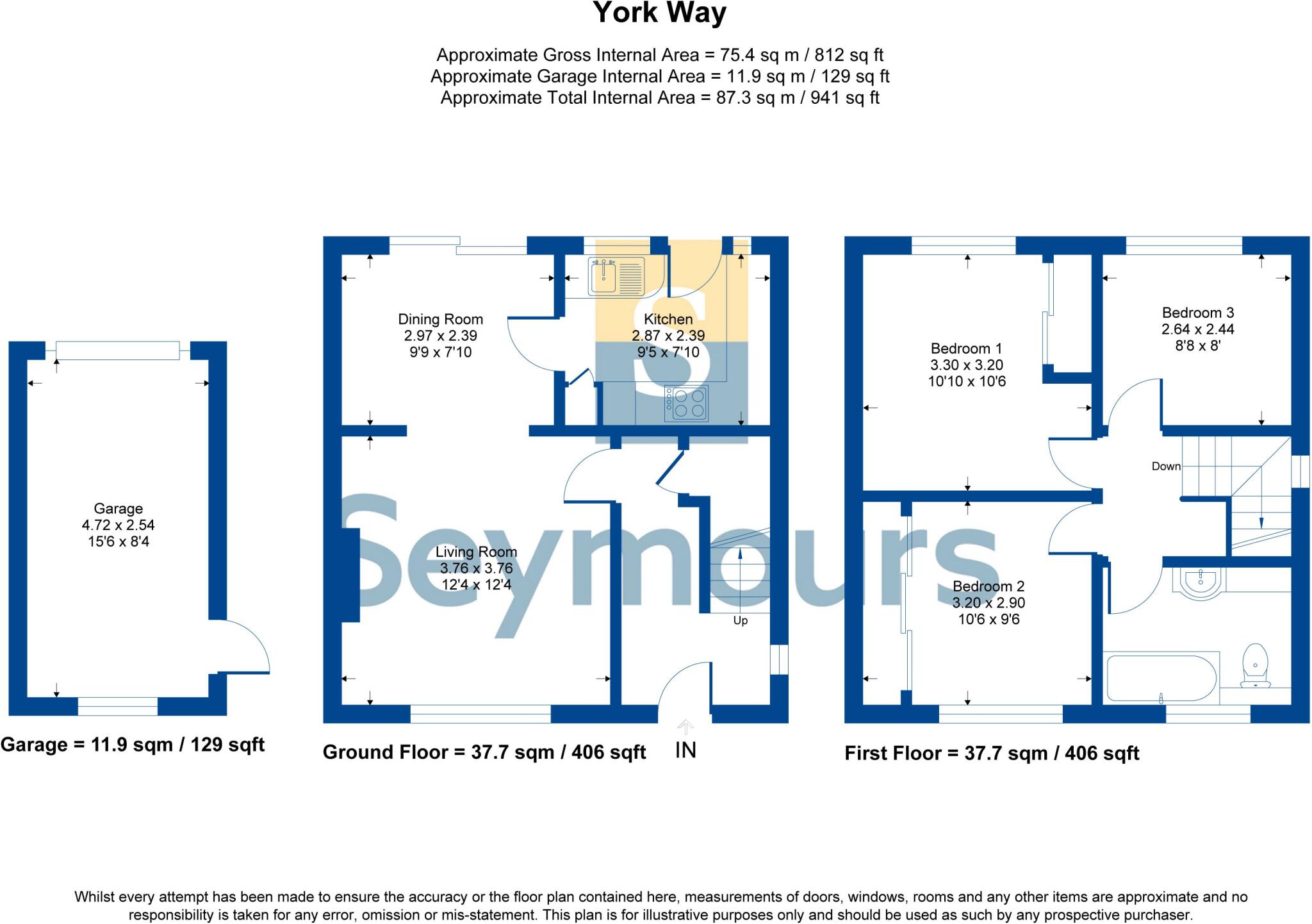 York Way, Sandhurst floorplan