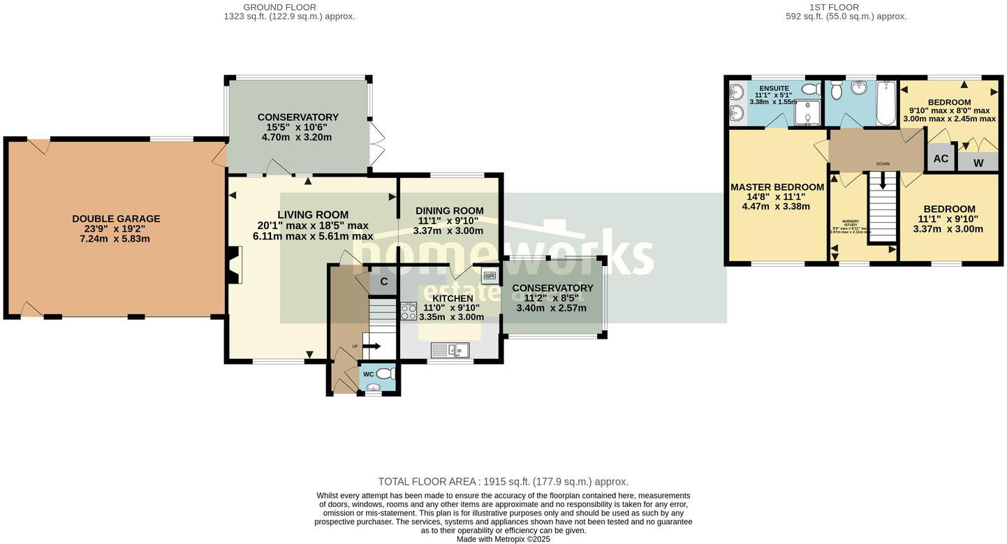 The Green, Gressenhall, Dereham, NR20 4DT floorplan