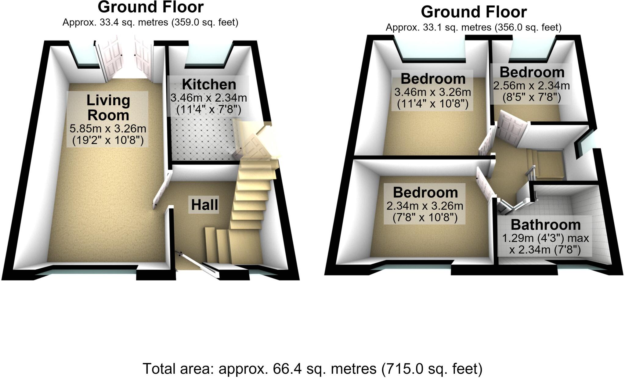 Rosefield Crescent, Kingsway, Rochdale, OL16 floorplan