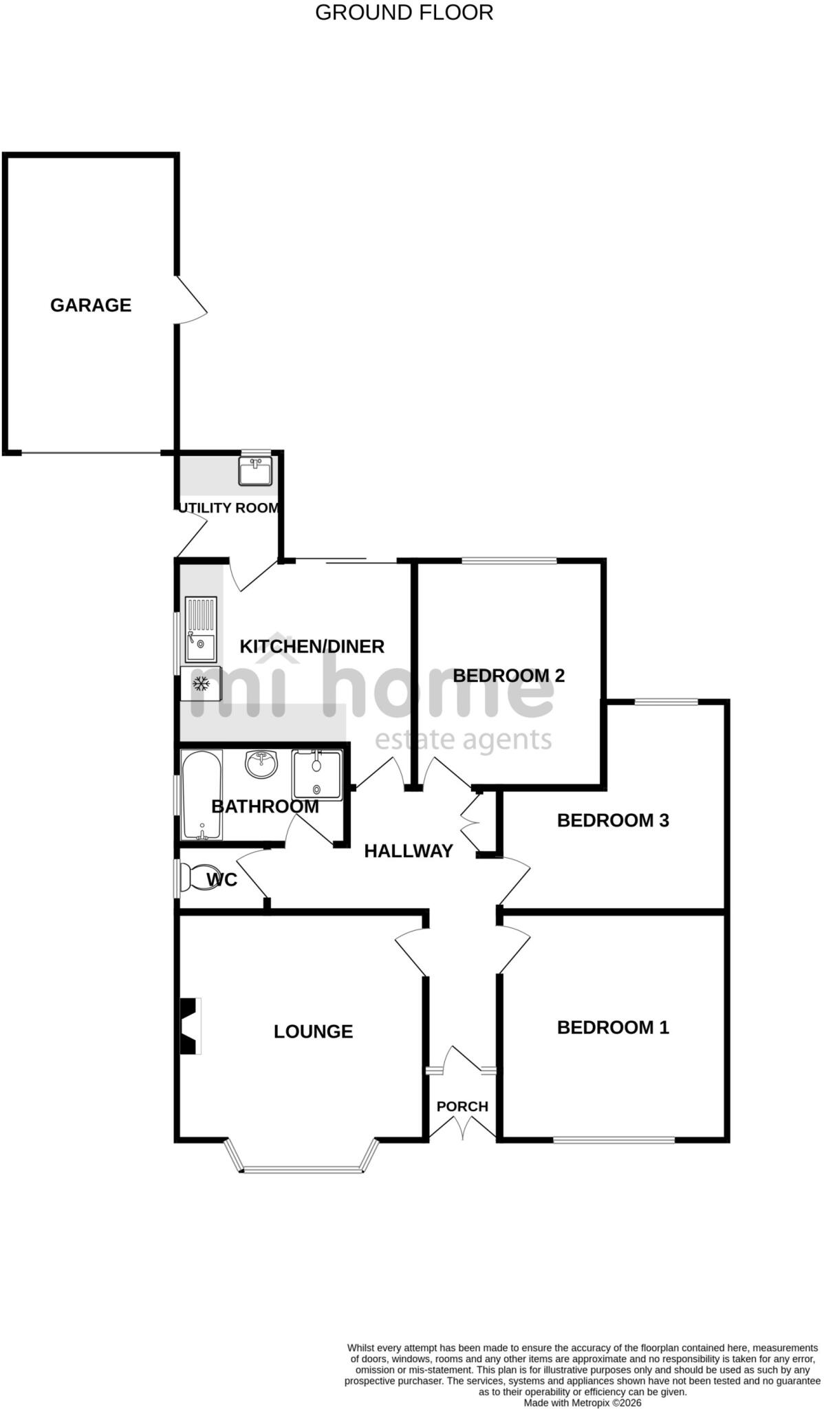St Johns Avenue, Kirkham, Preston, PR4 floorplan